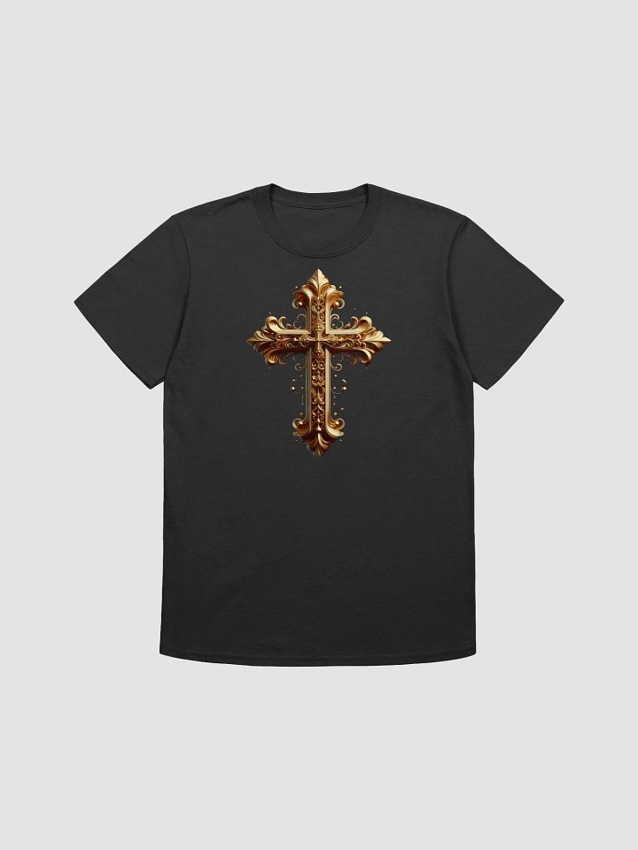 A Golden Cross - Unisex Softstyle T-Shirt #1 product image (1)