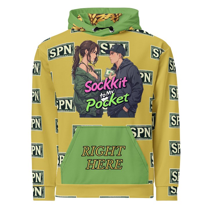 Dollar Bill Love Unisex Hoodie product image (1)