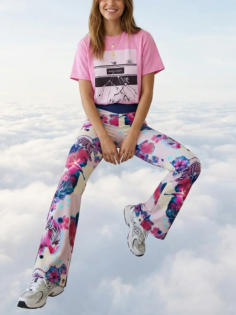 Hard Rejection-Flare leggings product image (11)