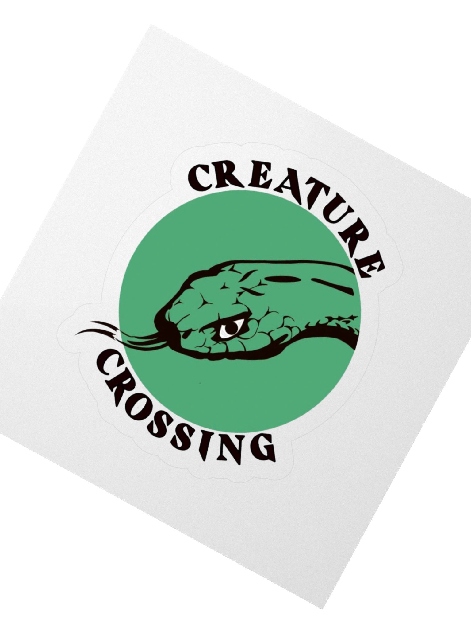 Creature Crossing logo sticker product image (6)