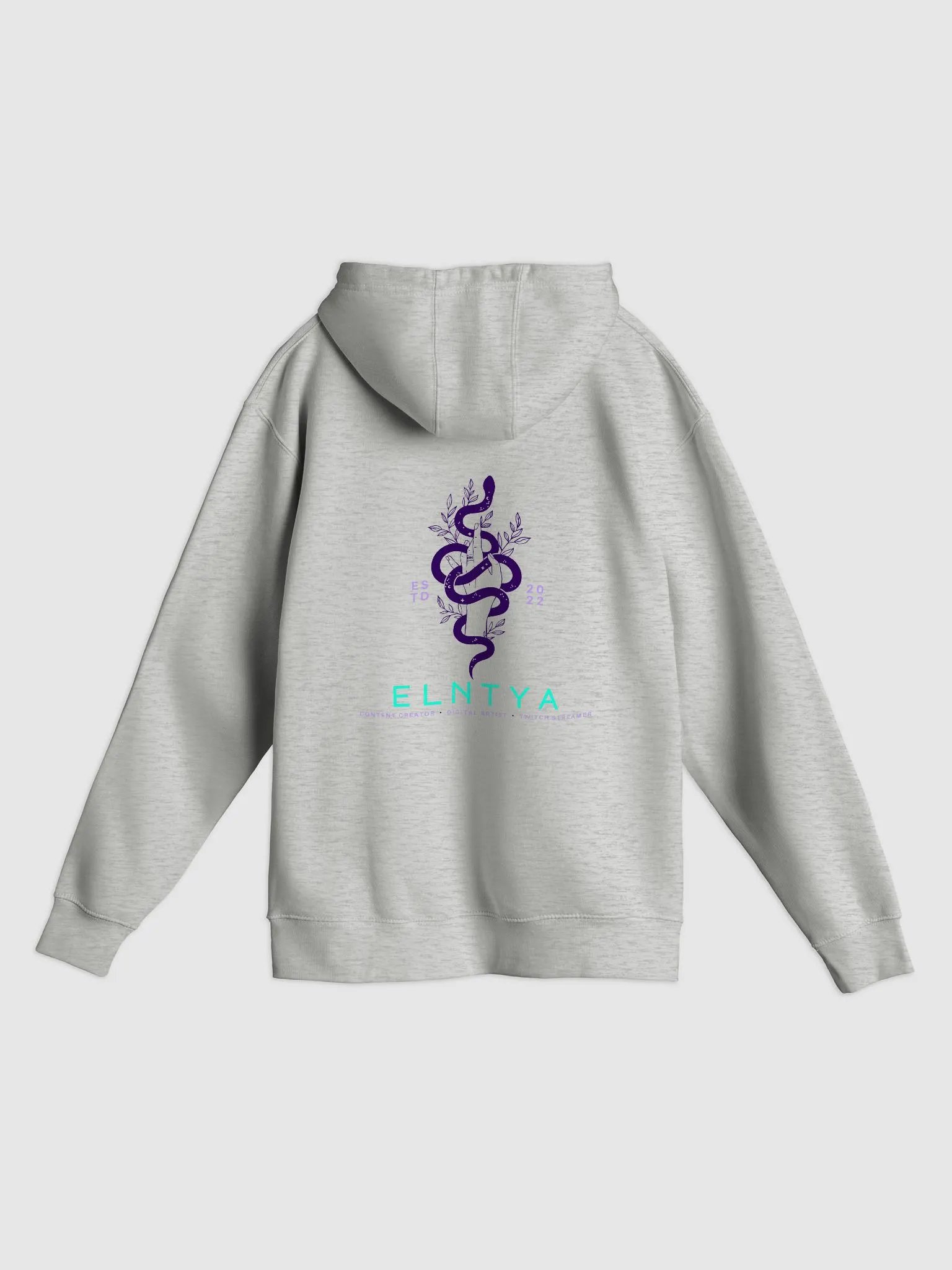 Lil El Purple Snek Logo Hoodie product image (2)