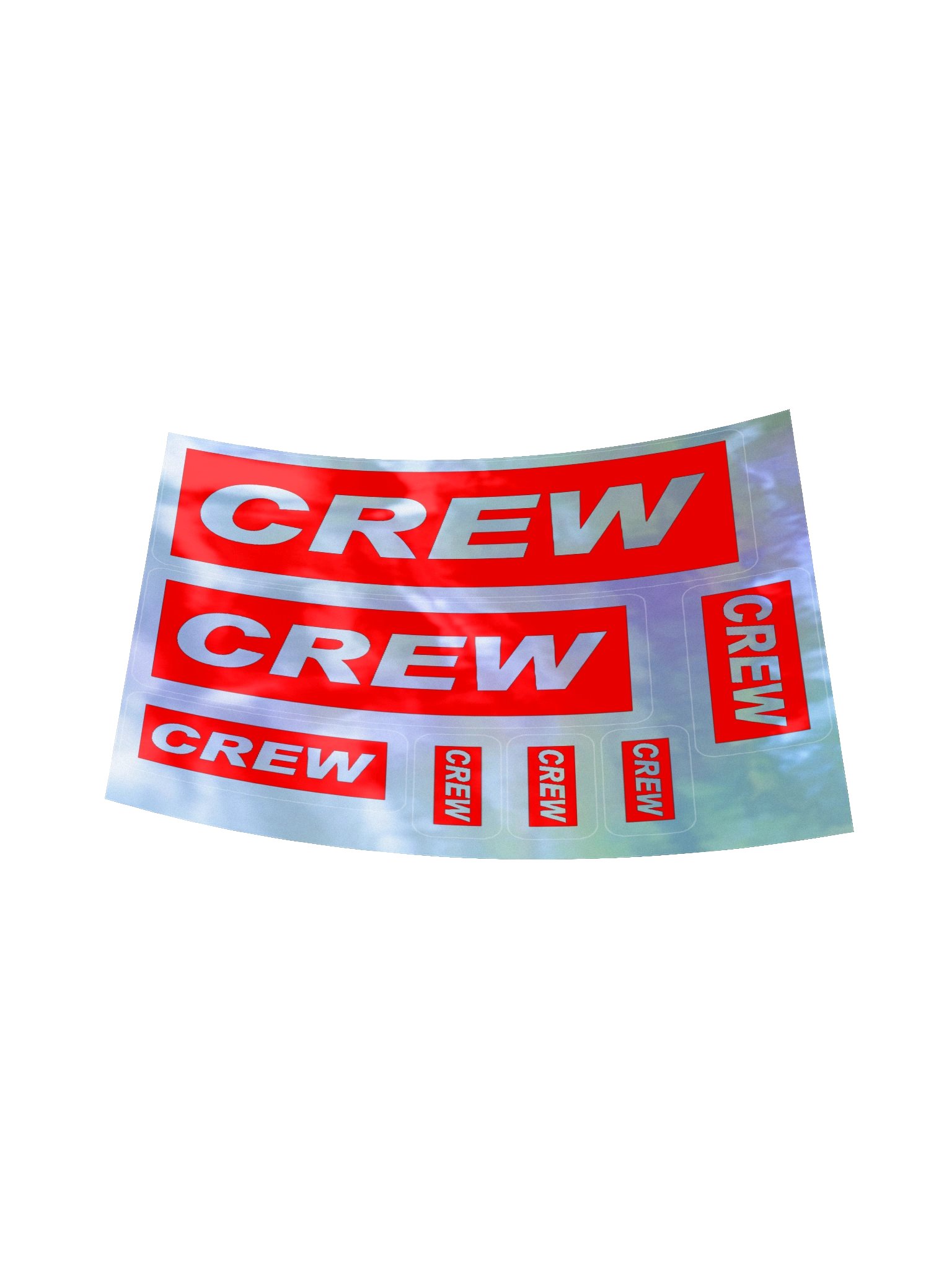 CREW "Brander" Holographic Stickers product image (6)