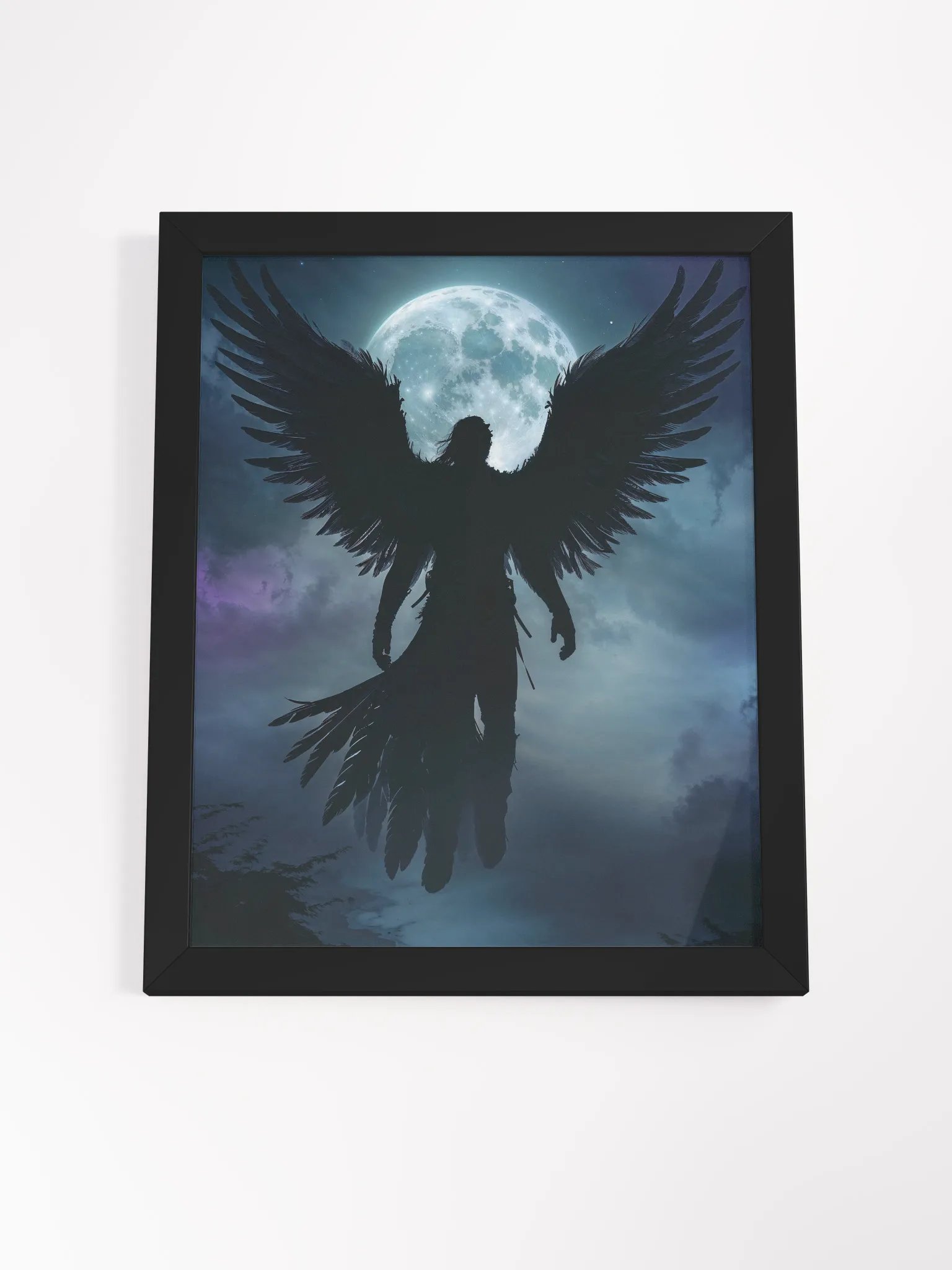 Lunar Descent Framed Print product image (20)