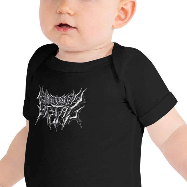 Spoiled By Metal Baby Onesie product image (2)