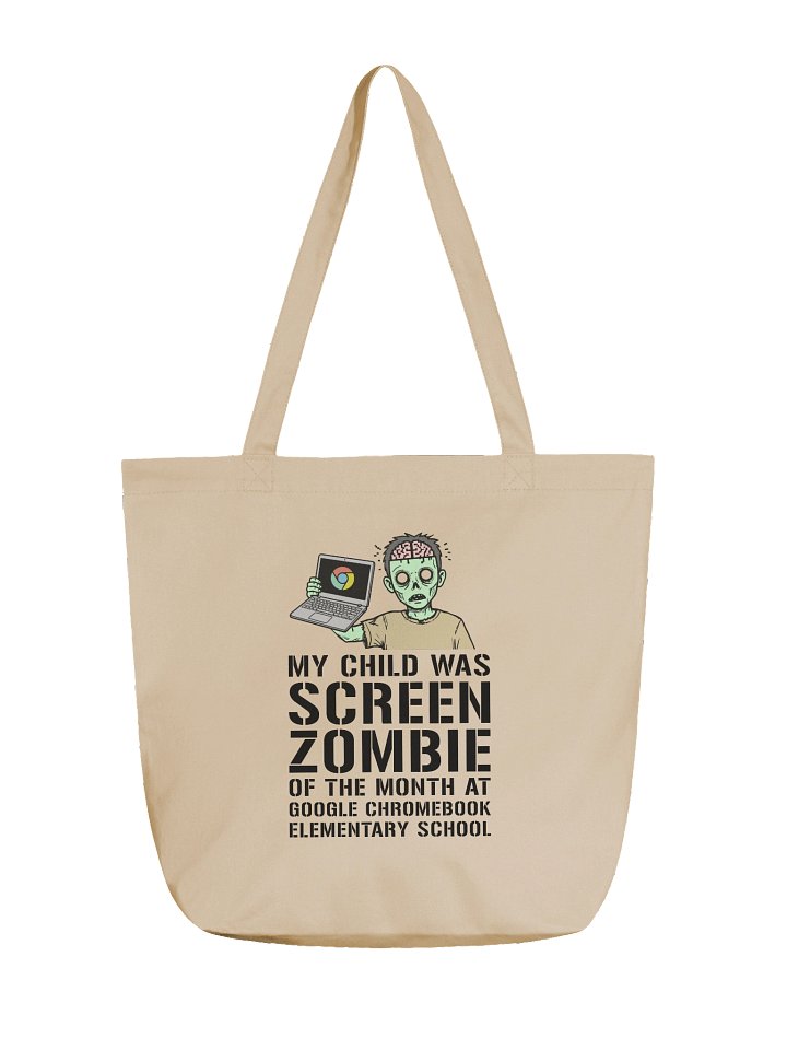 Chromebook Screen Zombie Tote product image (1)