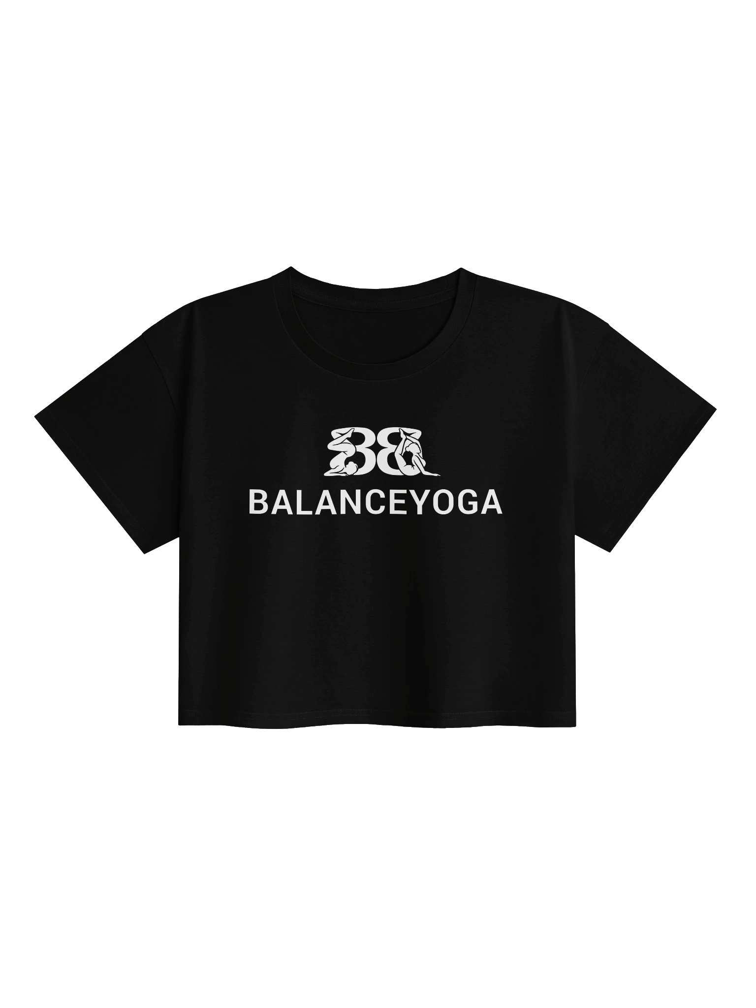 Balanceyoga Logo Women's Premium Crop Top product image (1)