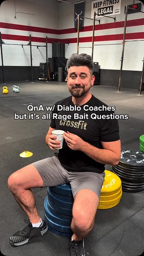 Questions so good, I had to tell them to HR 

#CrossFit #CrossFitAffiliates #DiabloCrossFit #DontFireMe
