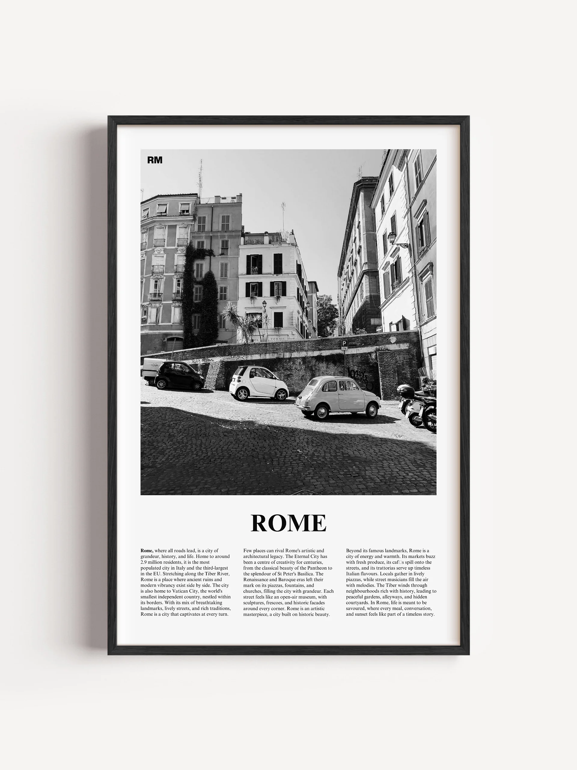 Rome 06 Newspaper Poster product image (1)