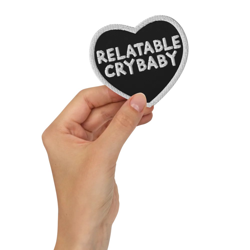 Relatable Crybaby Heart Patch product image (2)