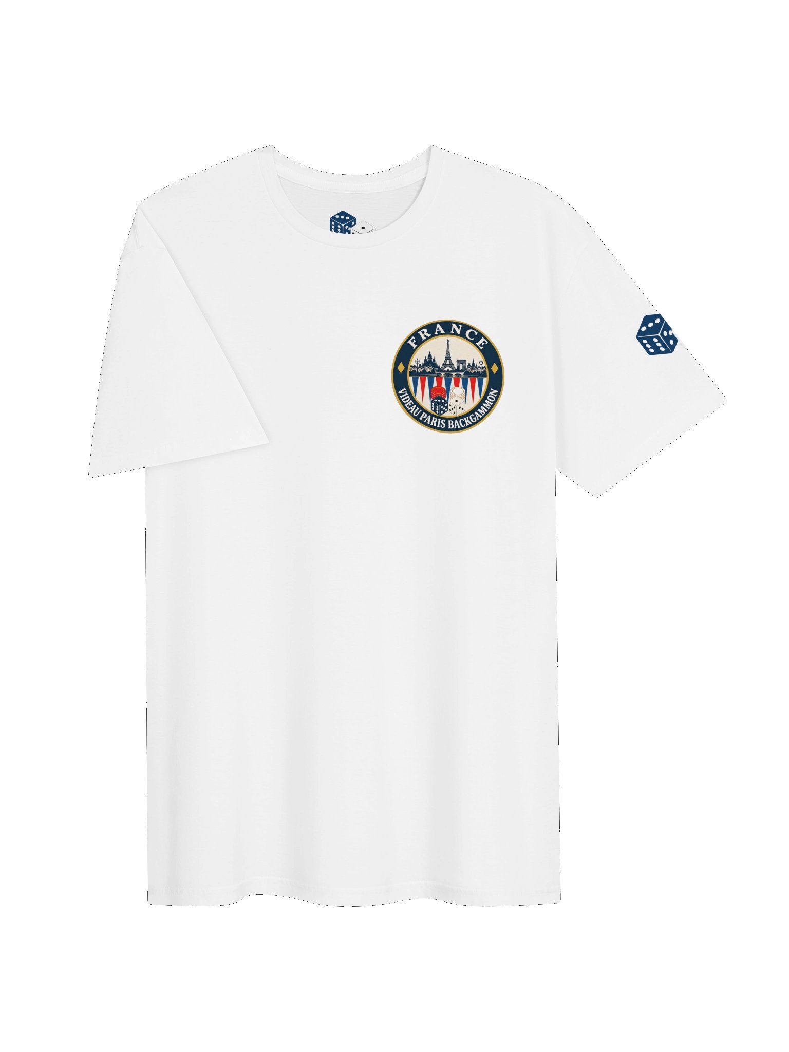 France Videau Backgammon Paris Tee product image (3)