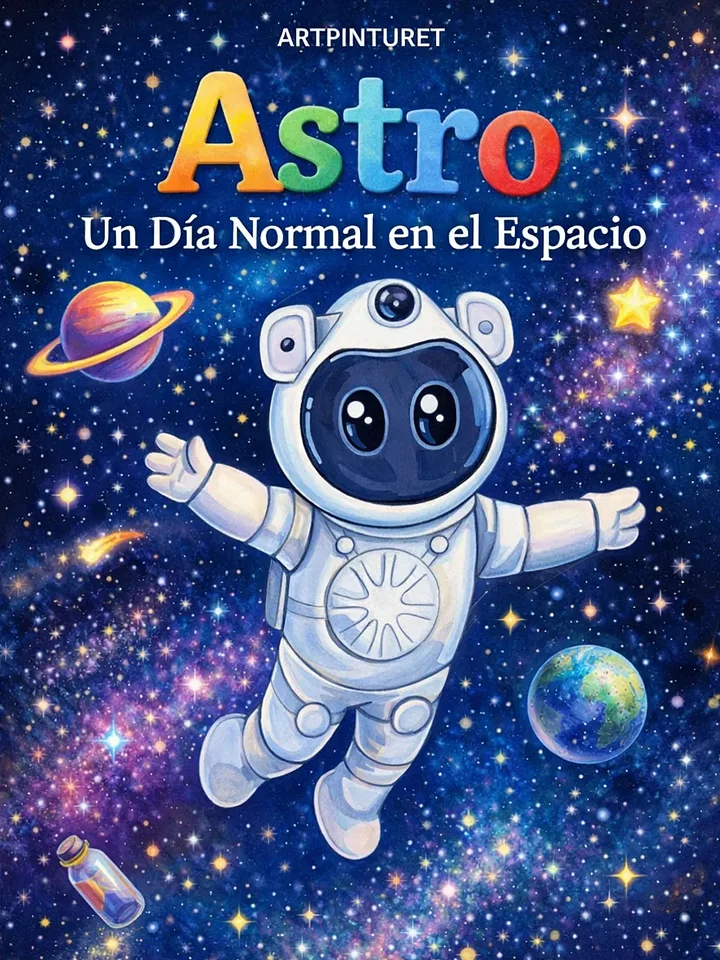 Colorea - Astro: Un día en el espacio | Artpinturet product image (1)
