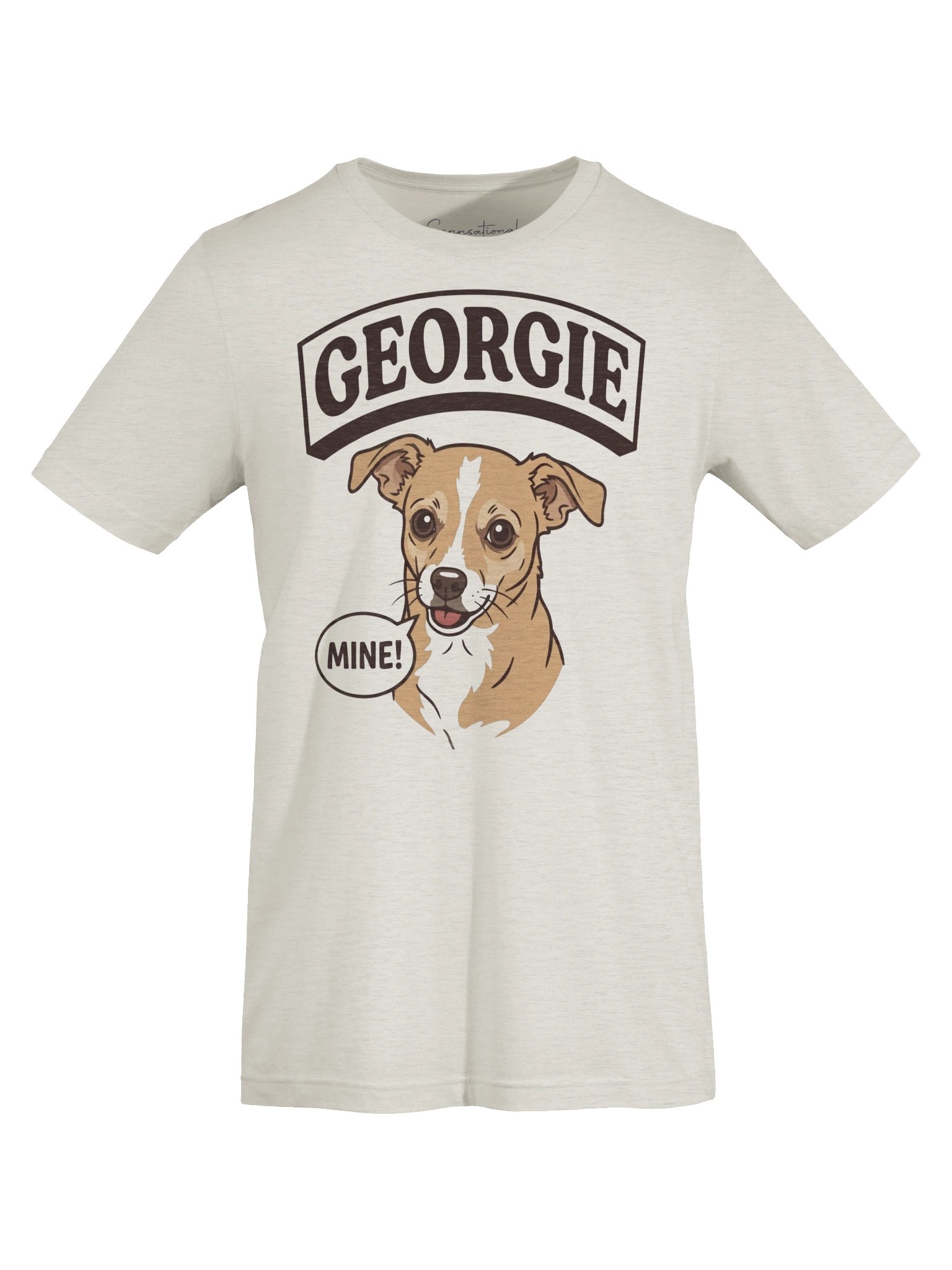 Georgie "Mine!" Possessive Chihuahua Tee | SENNSEIU product image (6)