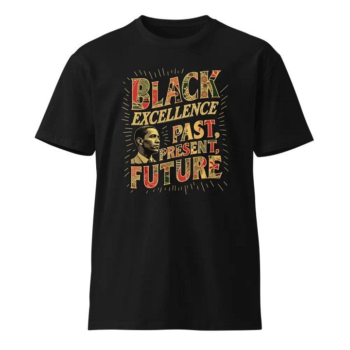 Black Excellence Legacy Stylized T-Shirt product image (1)