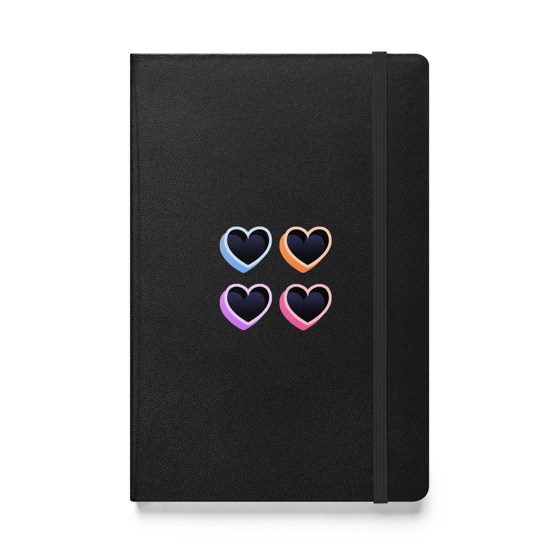C.B.A.S Hearts | Hardcover Notebook product image (1)