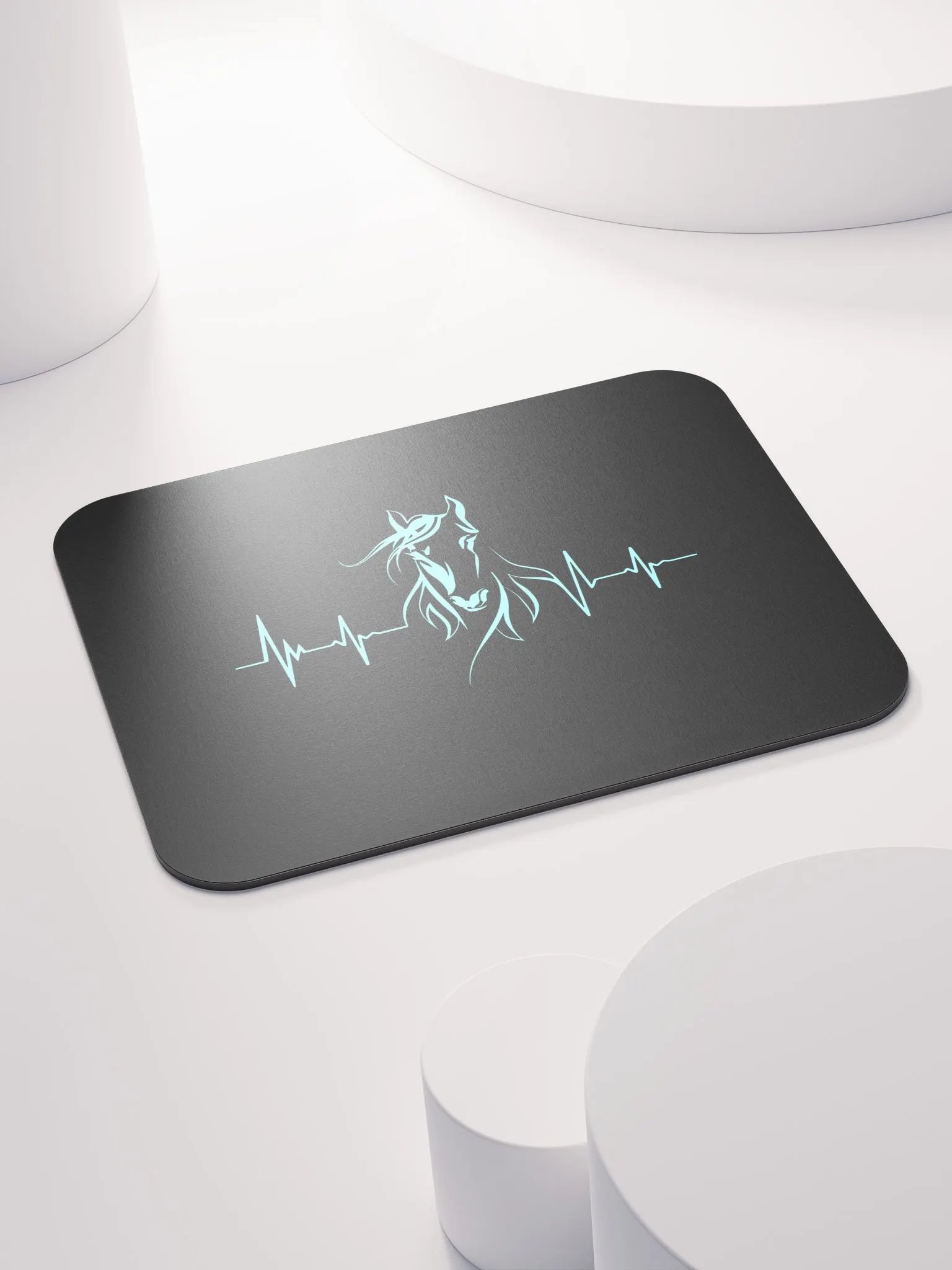 Horse Heartbeat Mouse Pad product image (4)