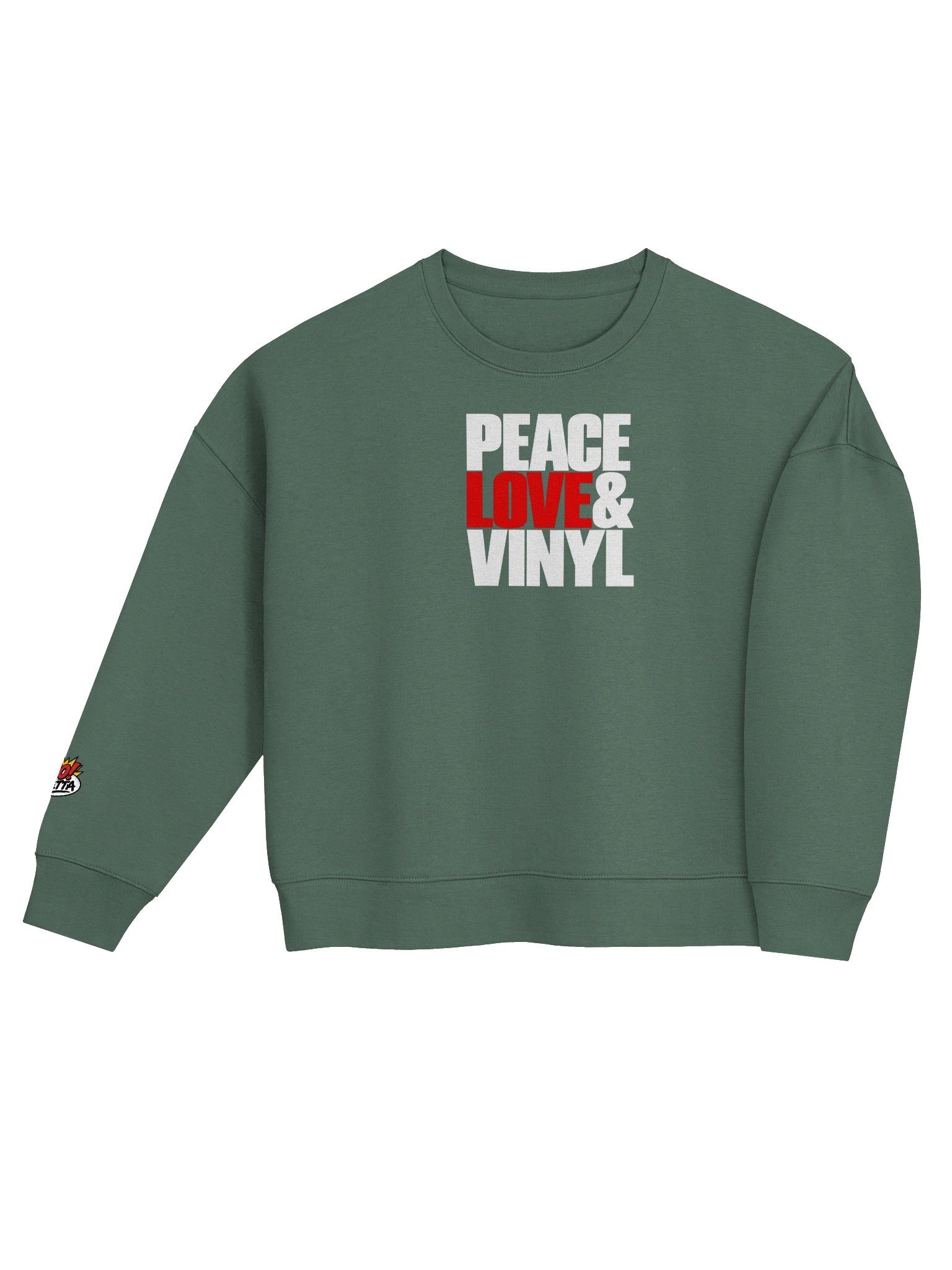 PLV WOMEN'S SWEATSHIRT - WHITE LETTERS product image (4)