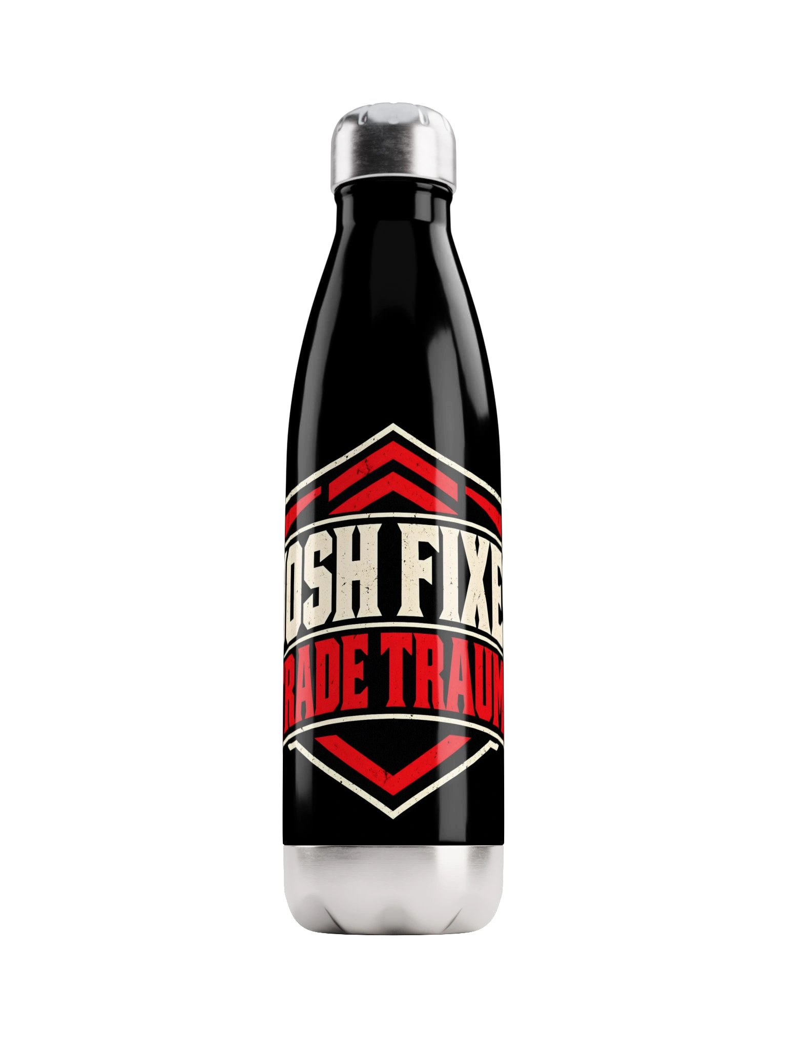 Josh Fixes Trade Trauma Logo Water Bottle product image (1)