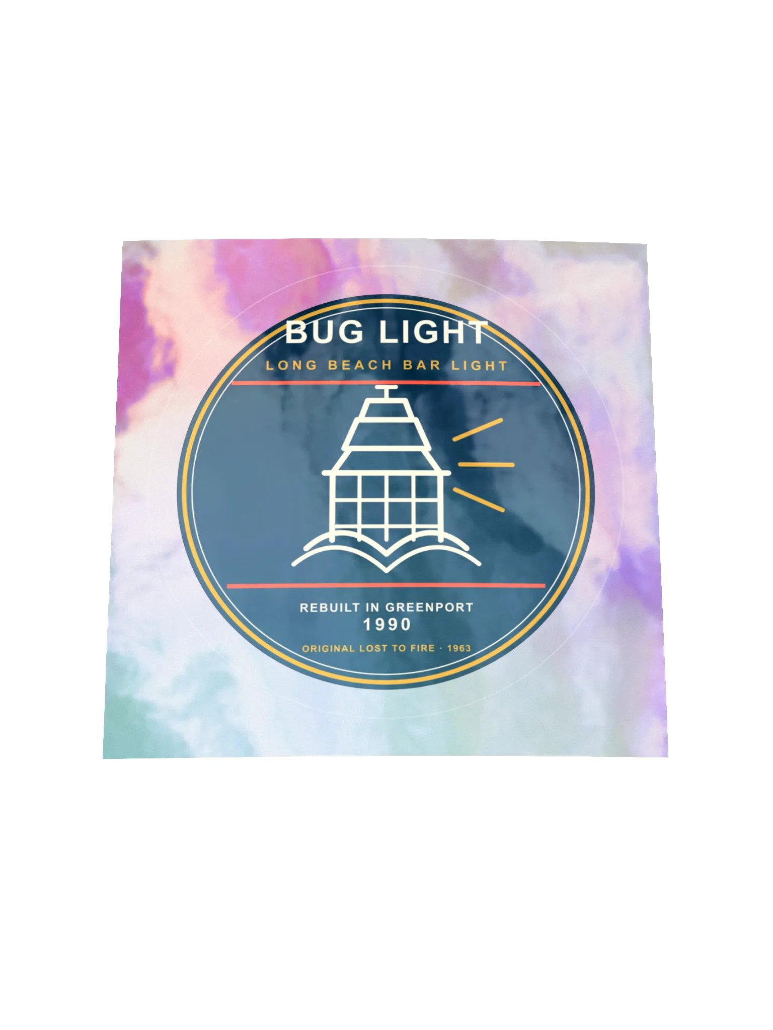 Long Beach Bar Holographic Sticker product image (1)