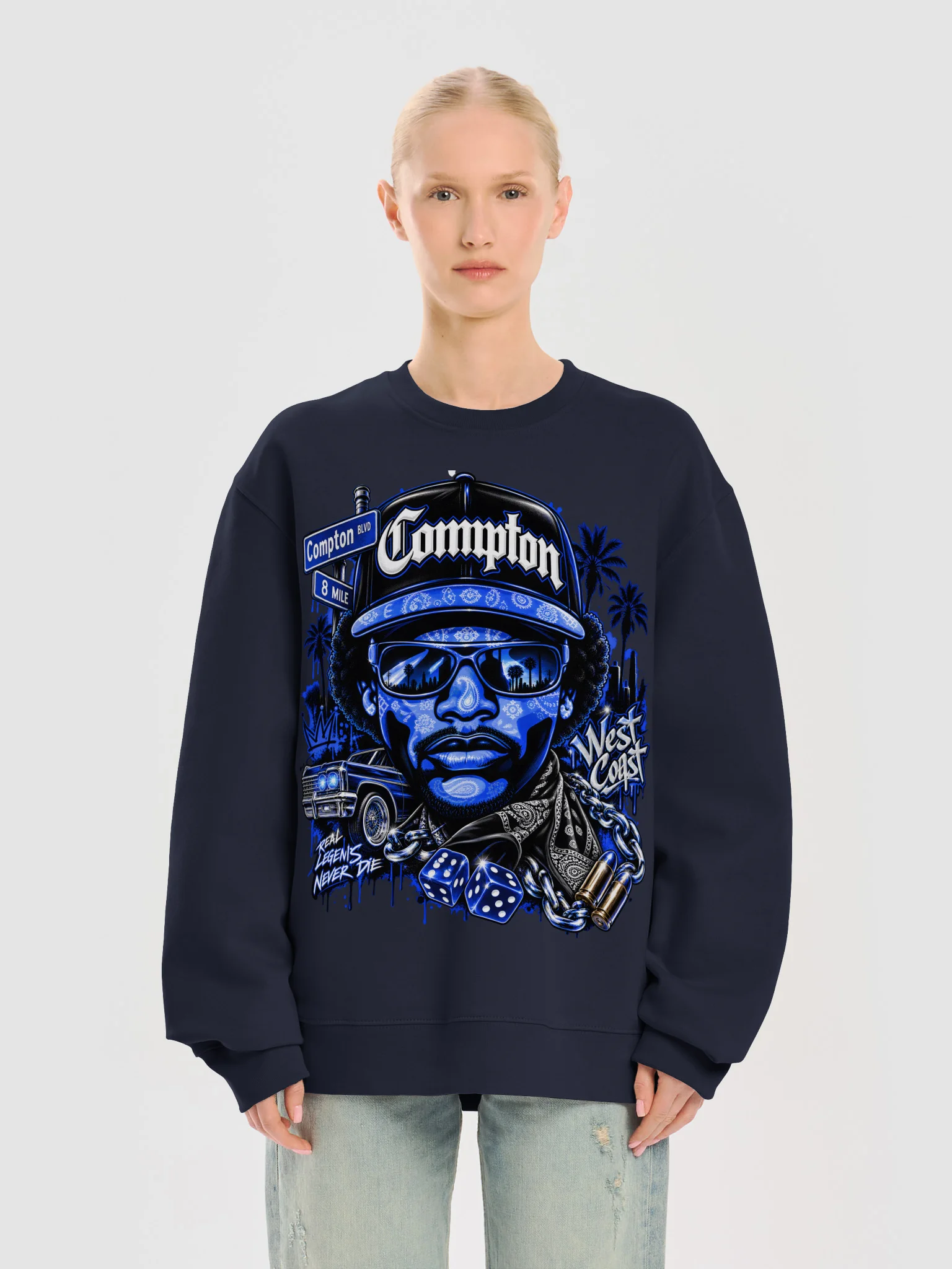 EAZY E Oversized Sweatshirt product image (17)