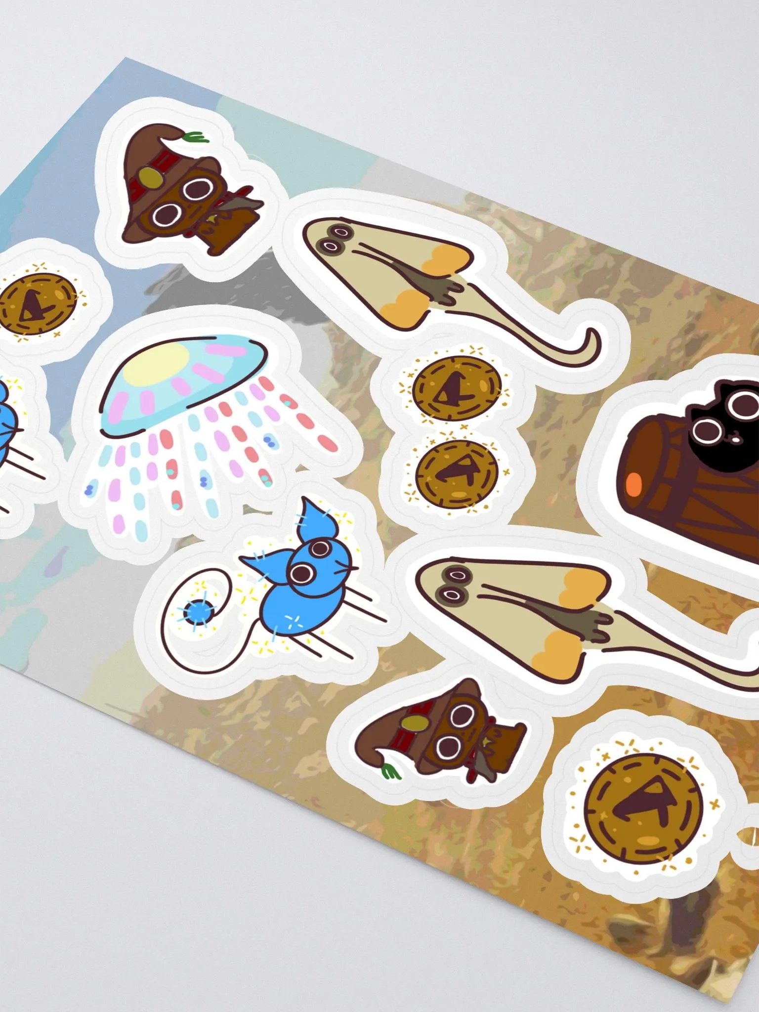 derpy wilds sticker sheet product image (2)