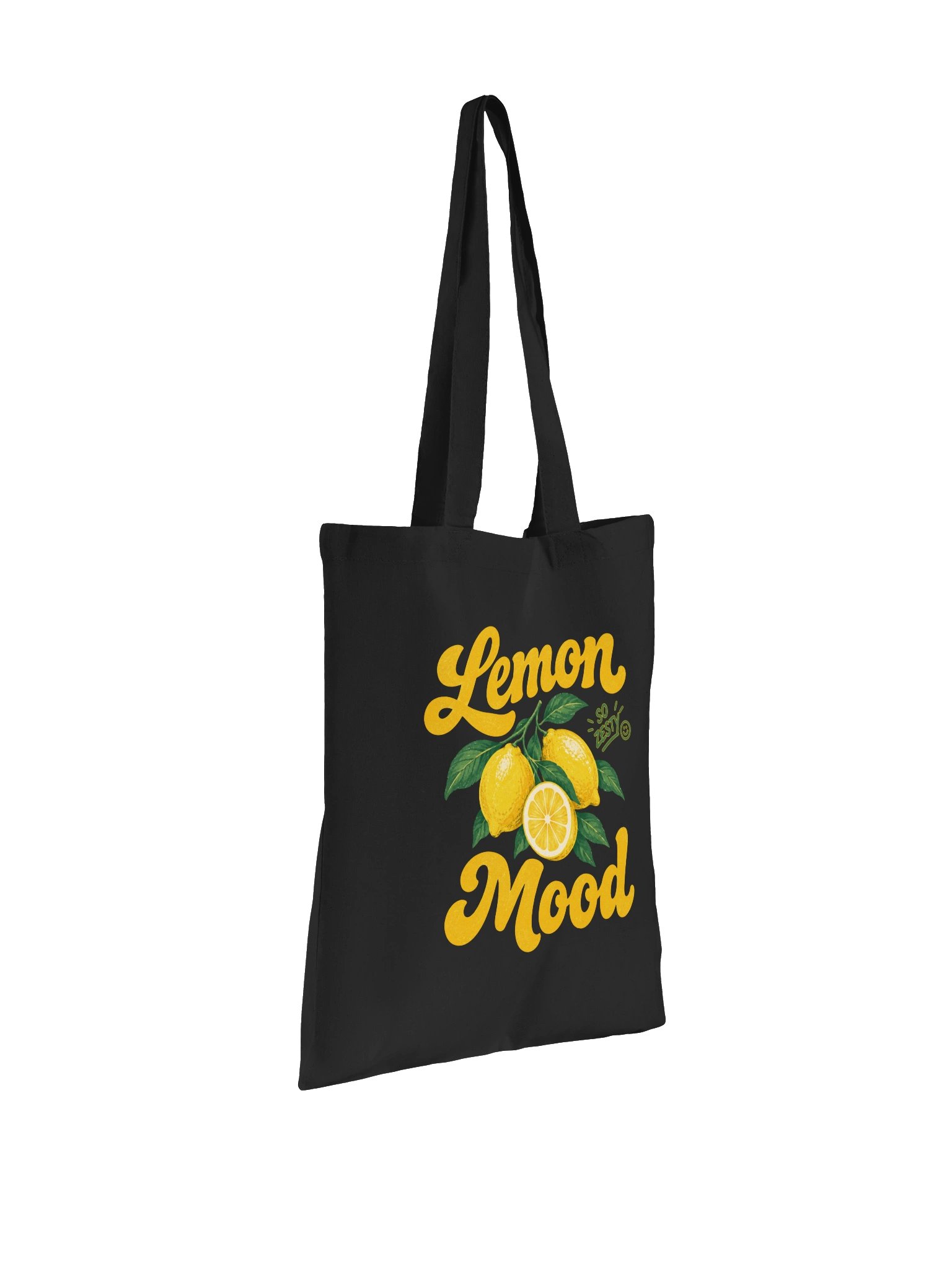 Lemon Mood Zesty Tote Bag product image (7)