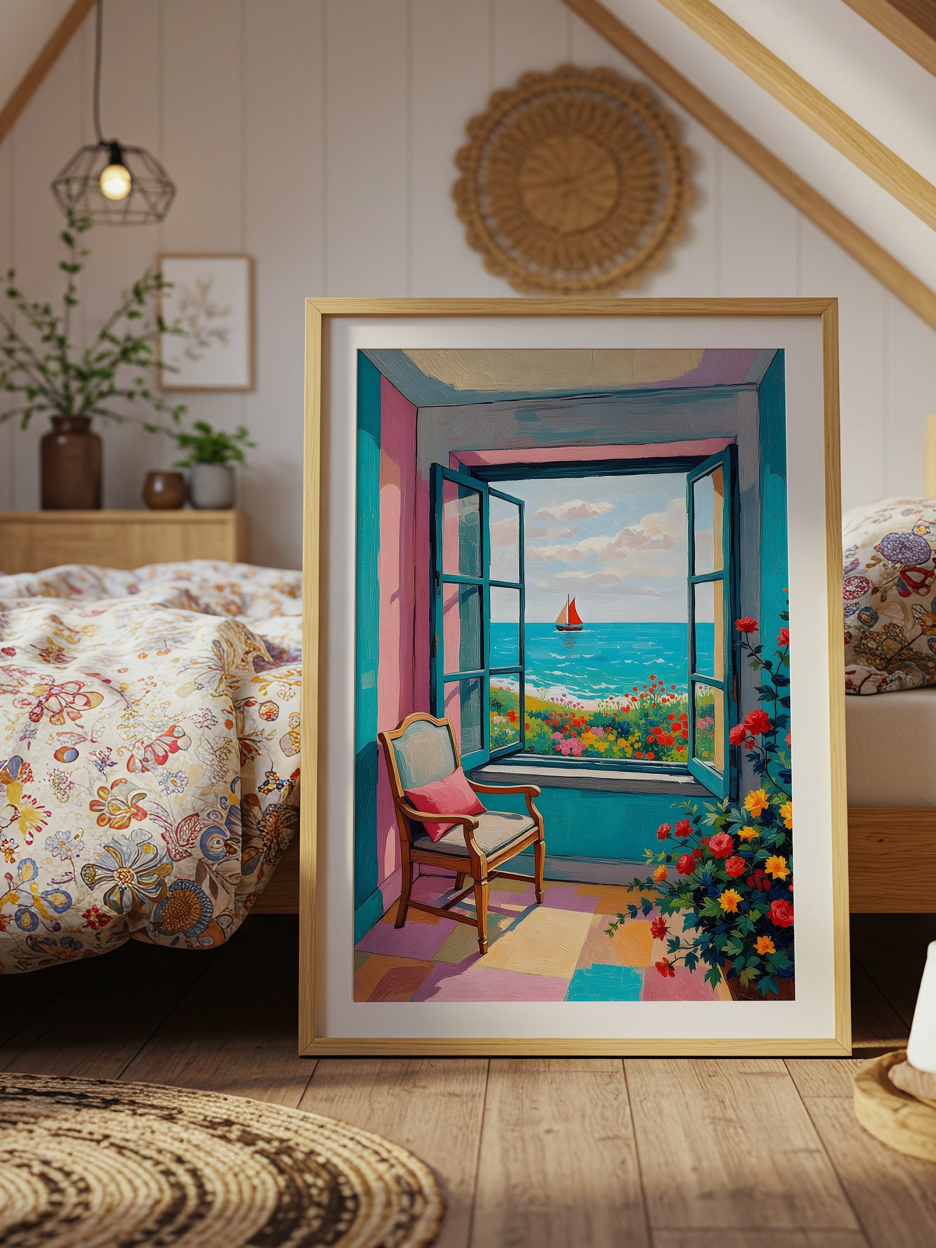 Henri Matisse Open Window Style Wall Art Poster product image (4)