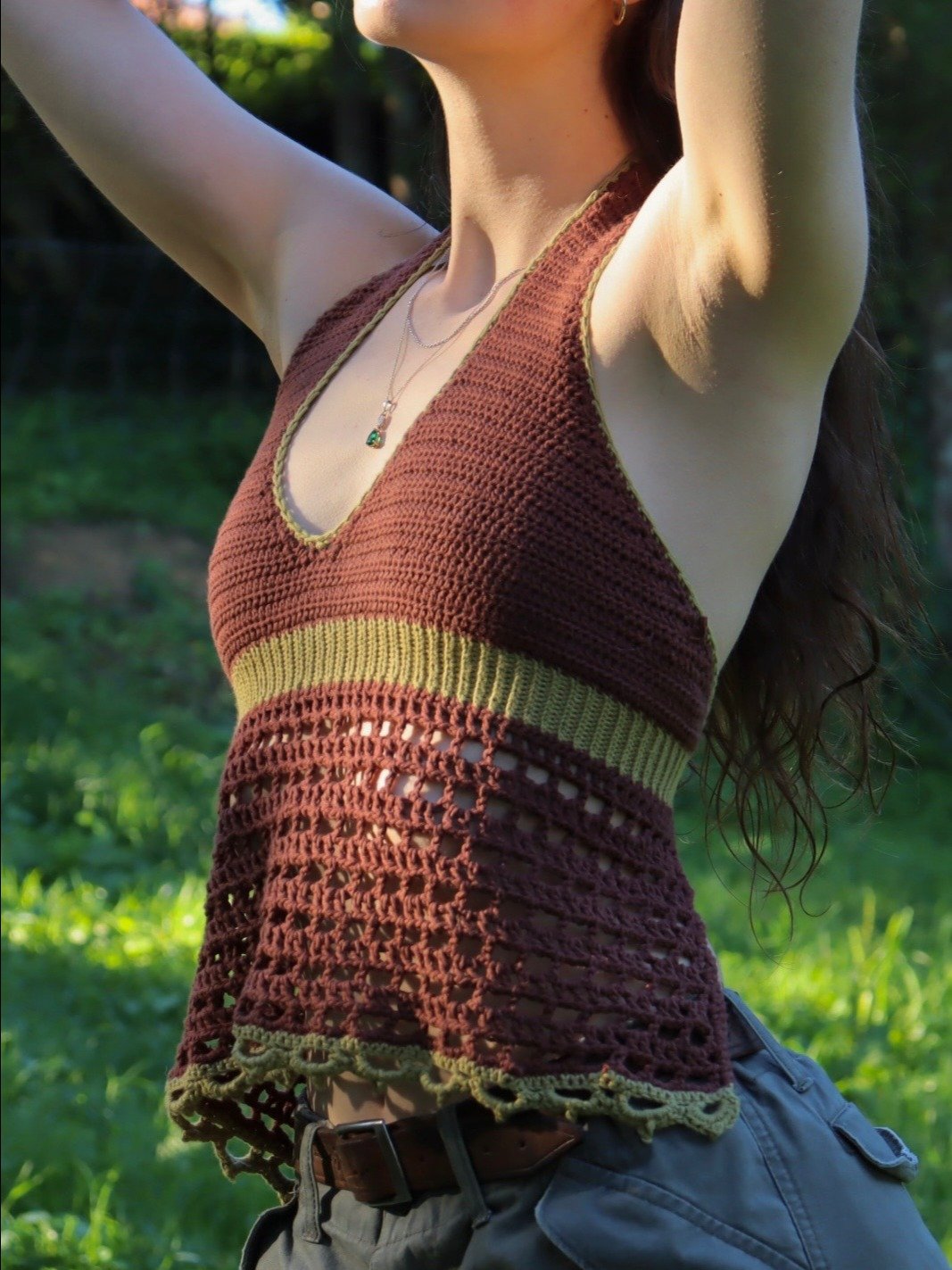 Hazel Halter Top - Crochet Pattern product image (1)