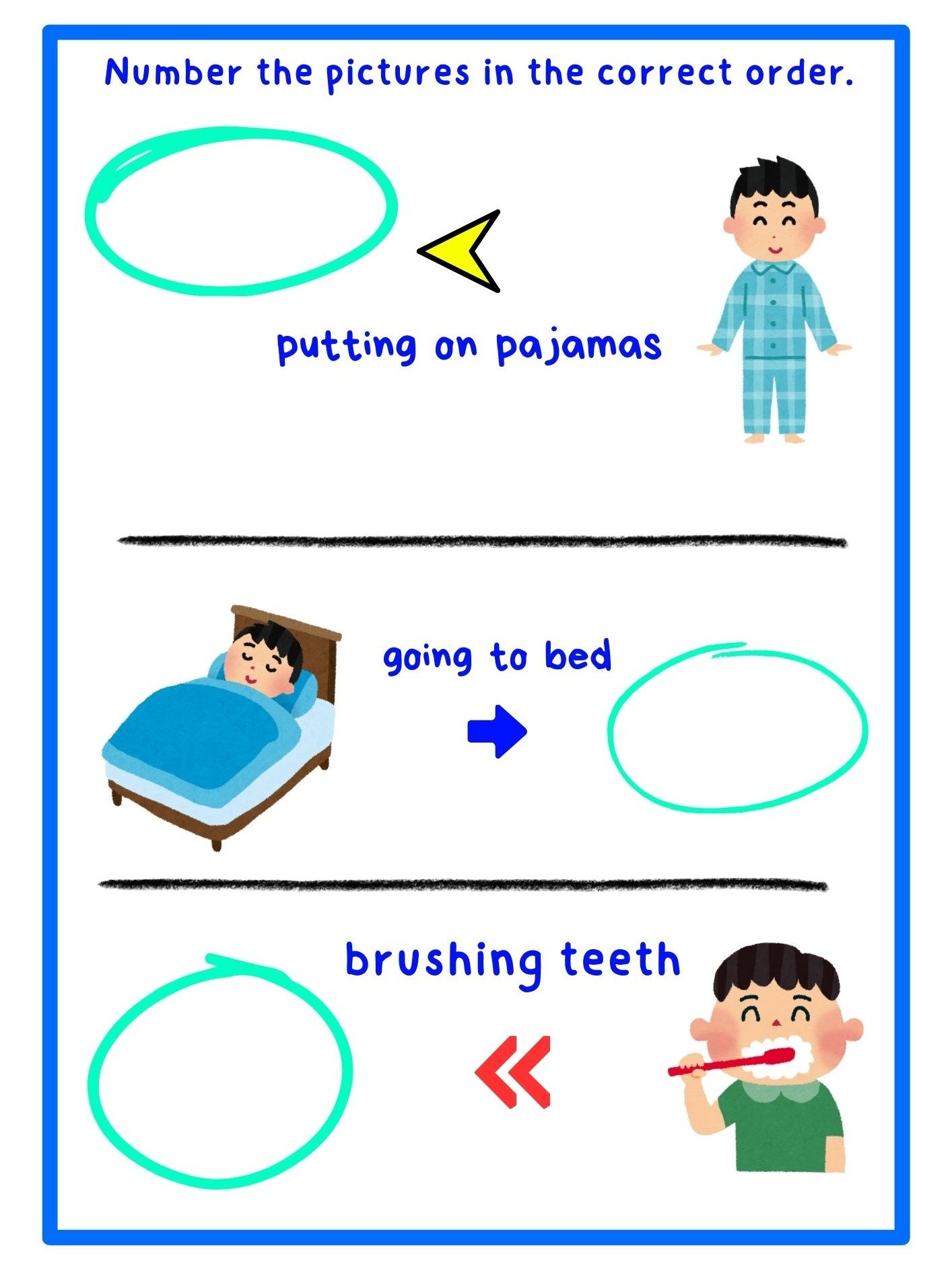 Speech & Language Activity Bundle: Home Preschool Worksheets product image (3)
