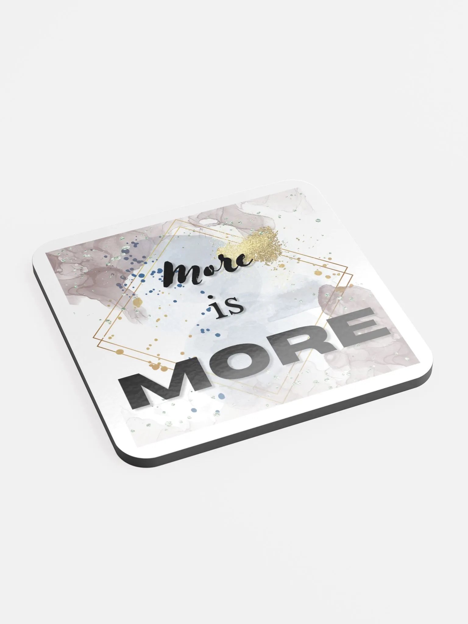 More is MORE Purple Coaster product image (2)