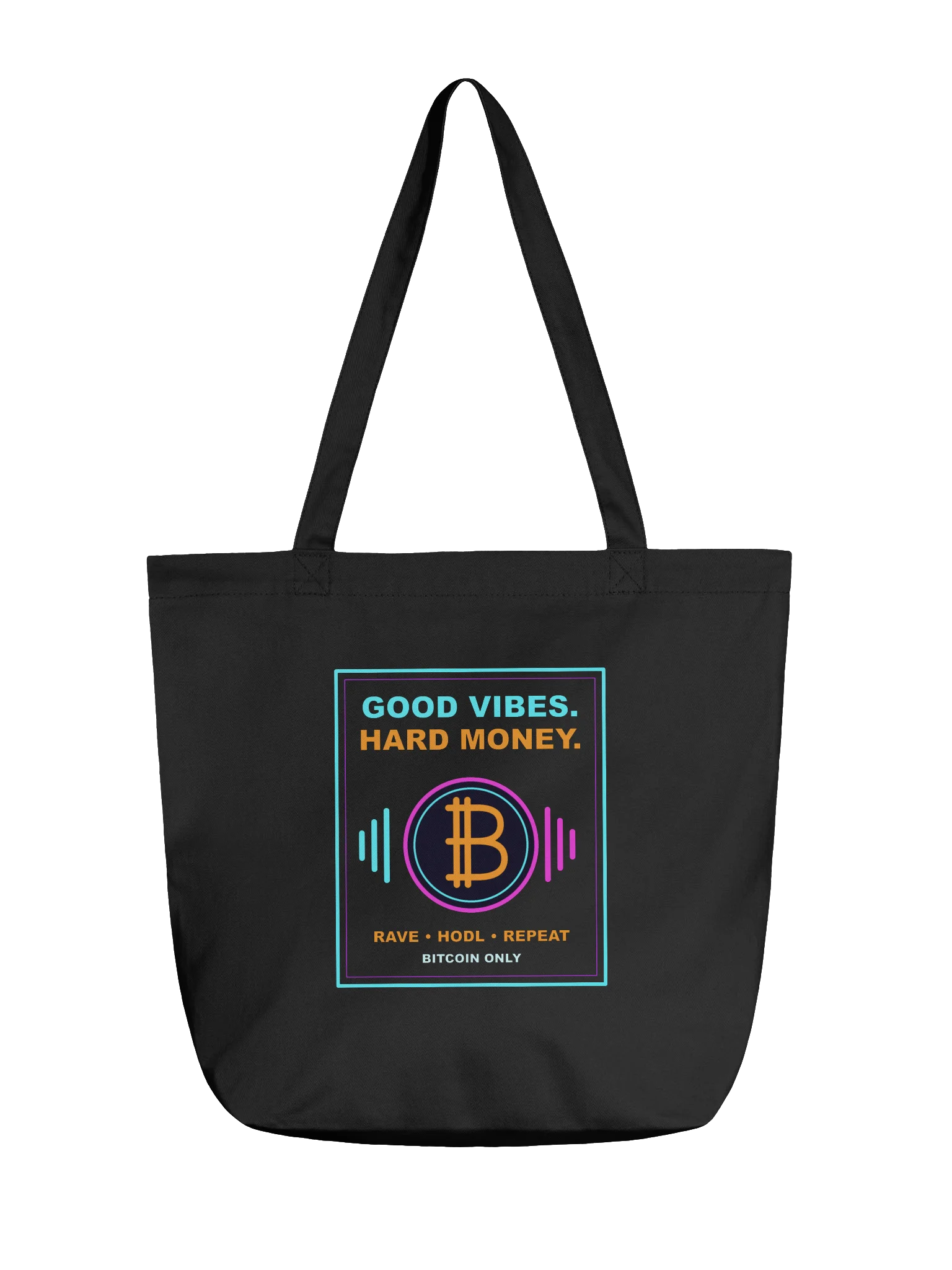 Good Vibes. Hard Money. Bitcoin Festival Tote product image (1)