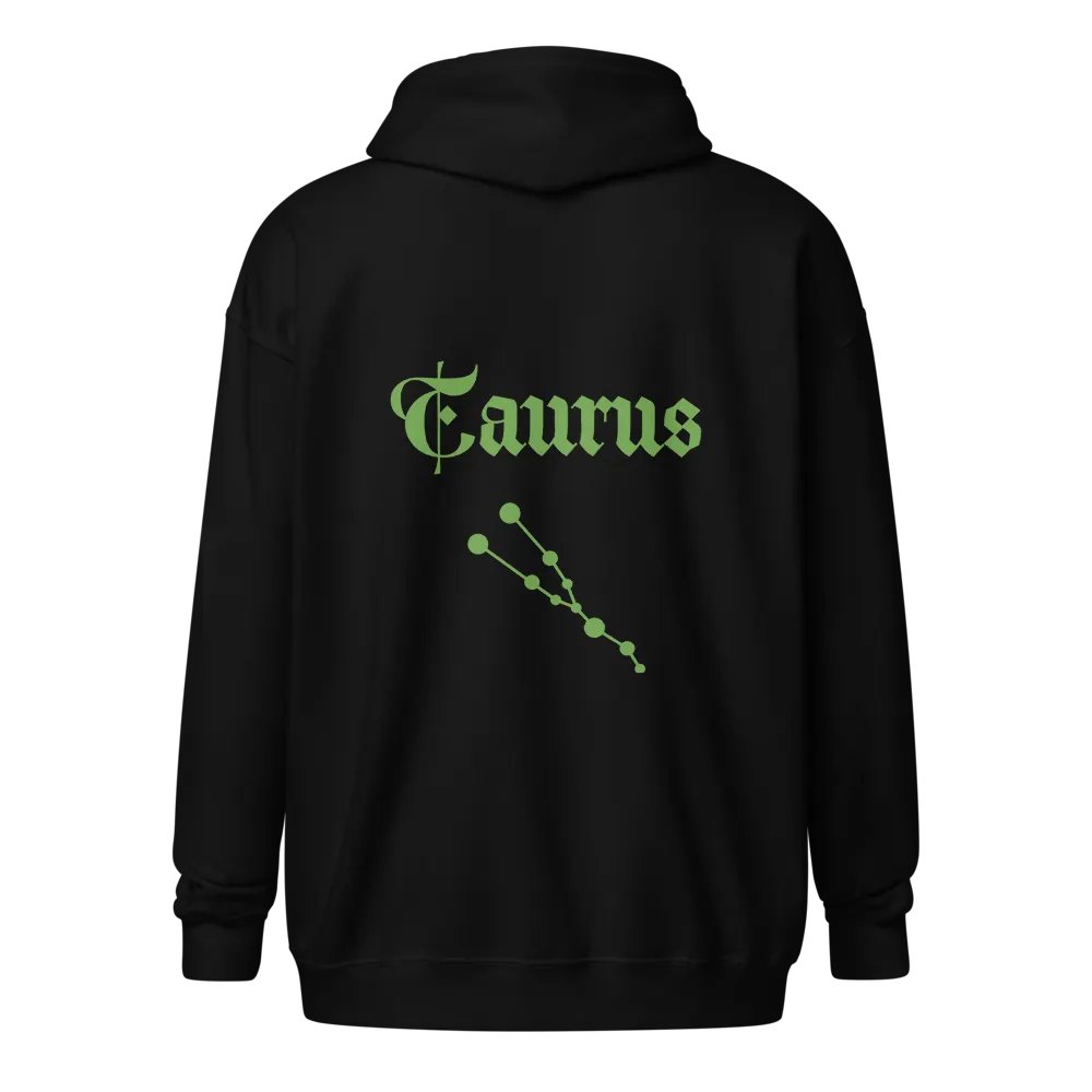 Minimalist Taurus Circle Zip Hoodie product image (8)