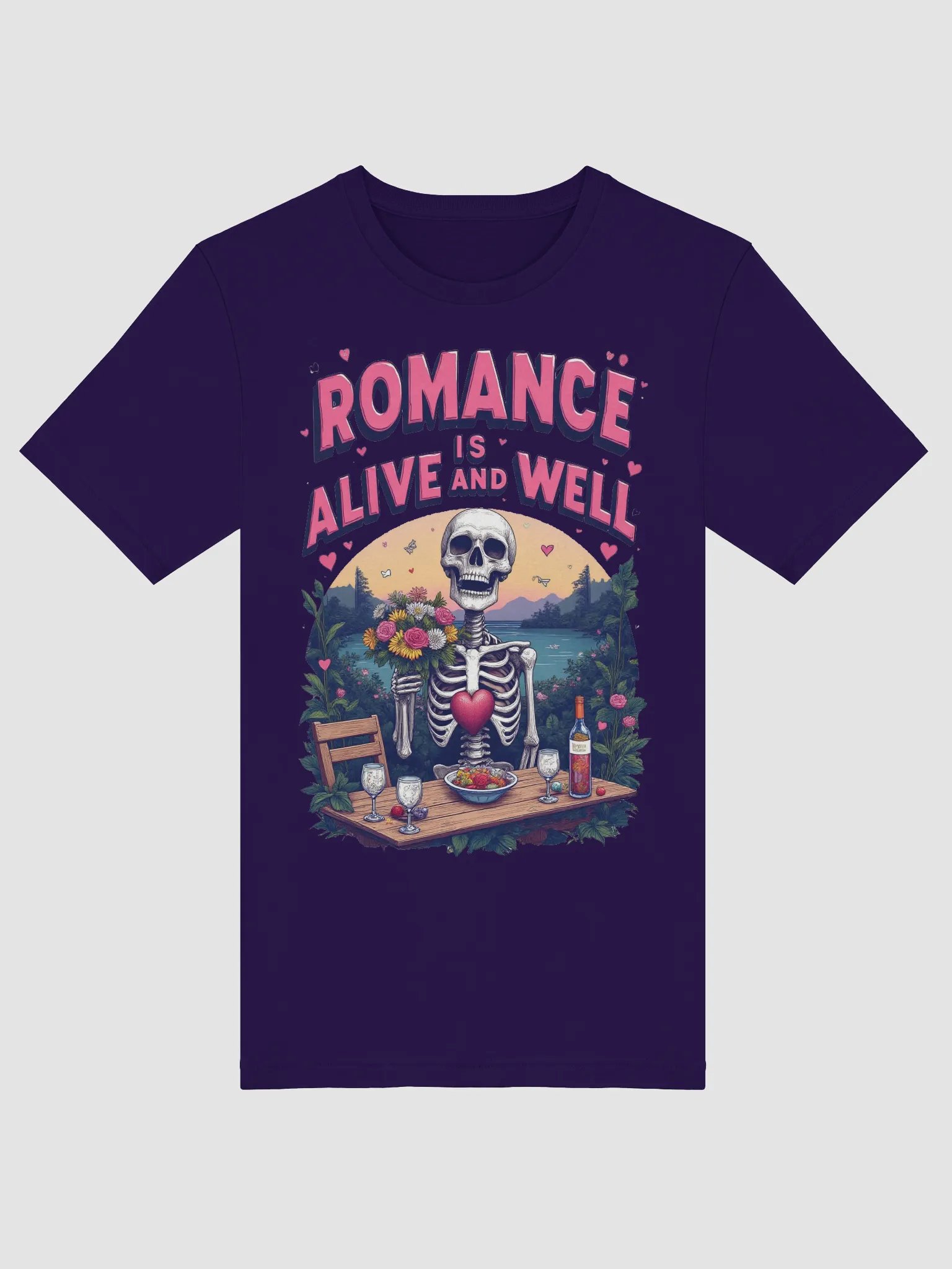 Romance Skeleton T-Shirt product image (42)