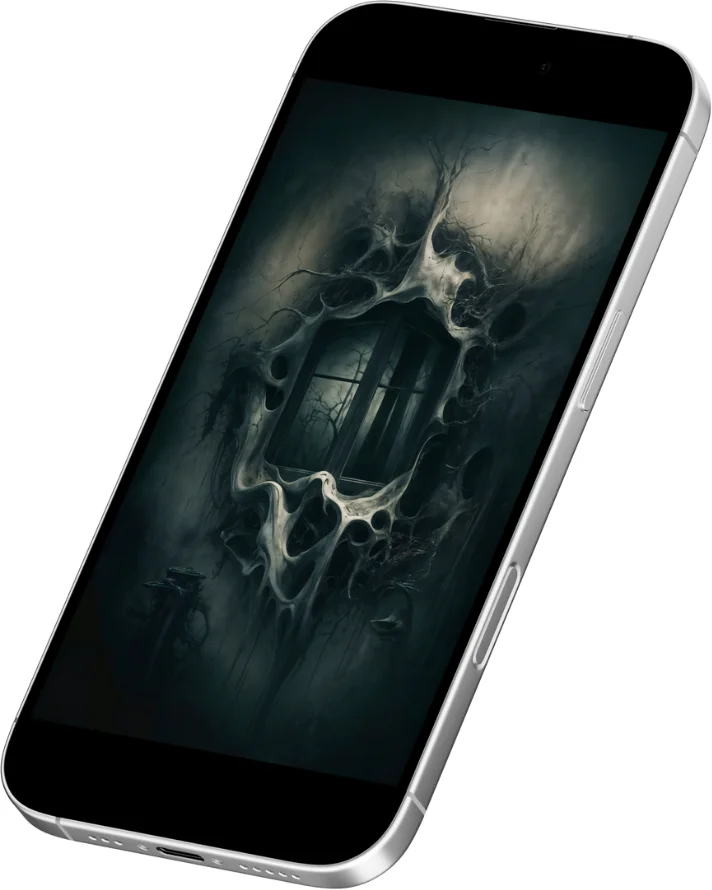 Window to Decay Phone Wallpaper product image (1)