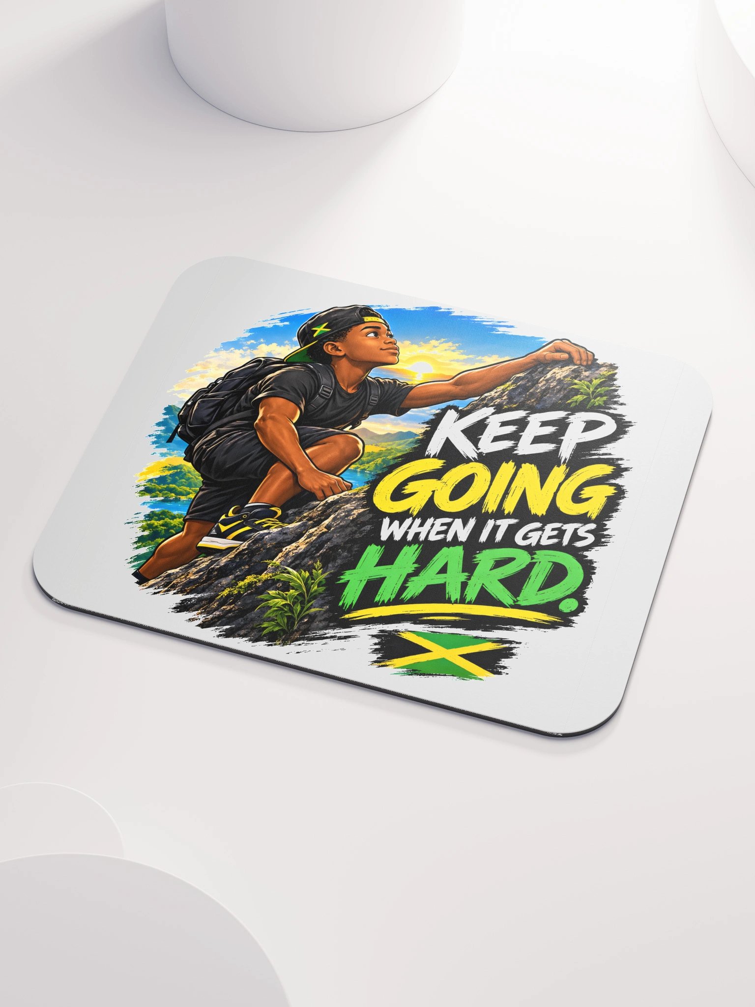 Keep Going Climber Mouse Pad product image (3)