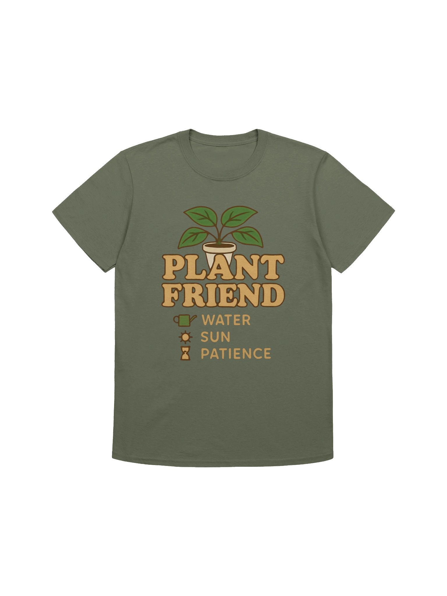 Plant Friend T-Shirt – Cute Gardening & Plant Lover Graphic Tee product image (1)