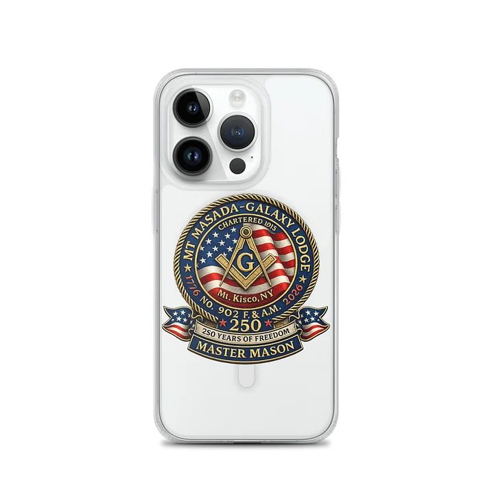 America 250: MagSafe® Clear Case for iPhone® product image (1)