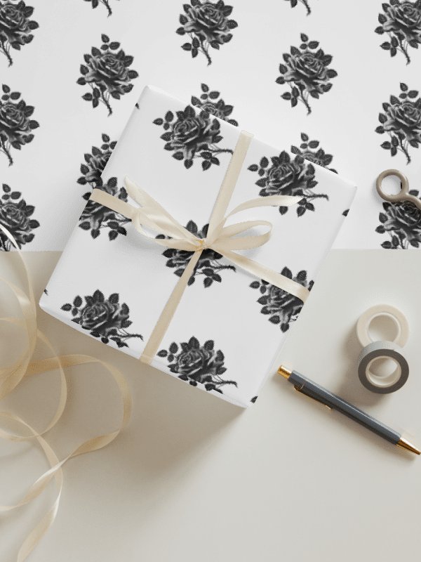 Monochrome Wrapping Paper Set product image (2)