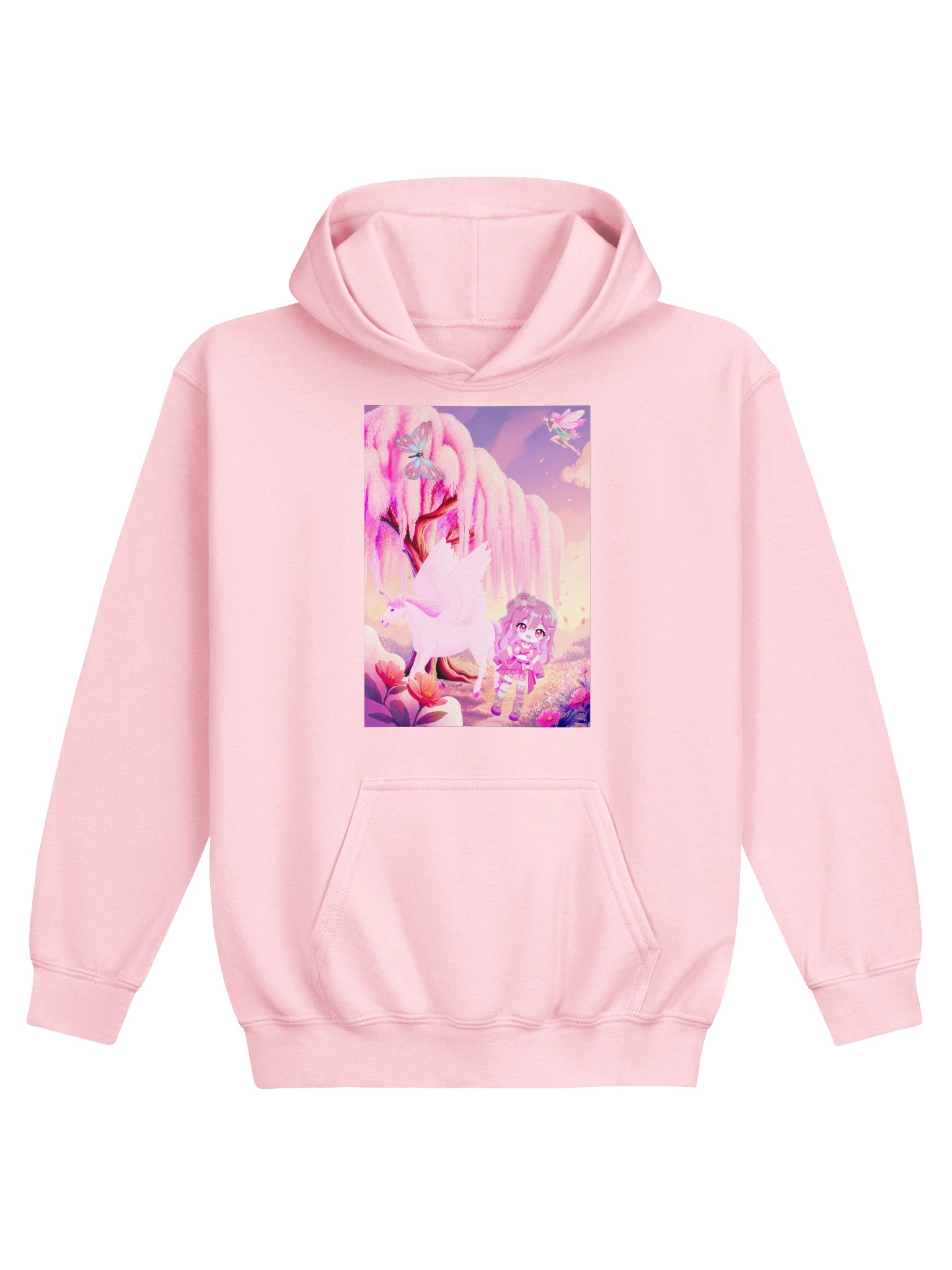 Pink Princess Youth Hoodie product image (1)