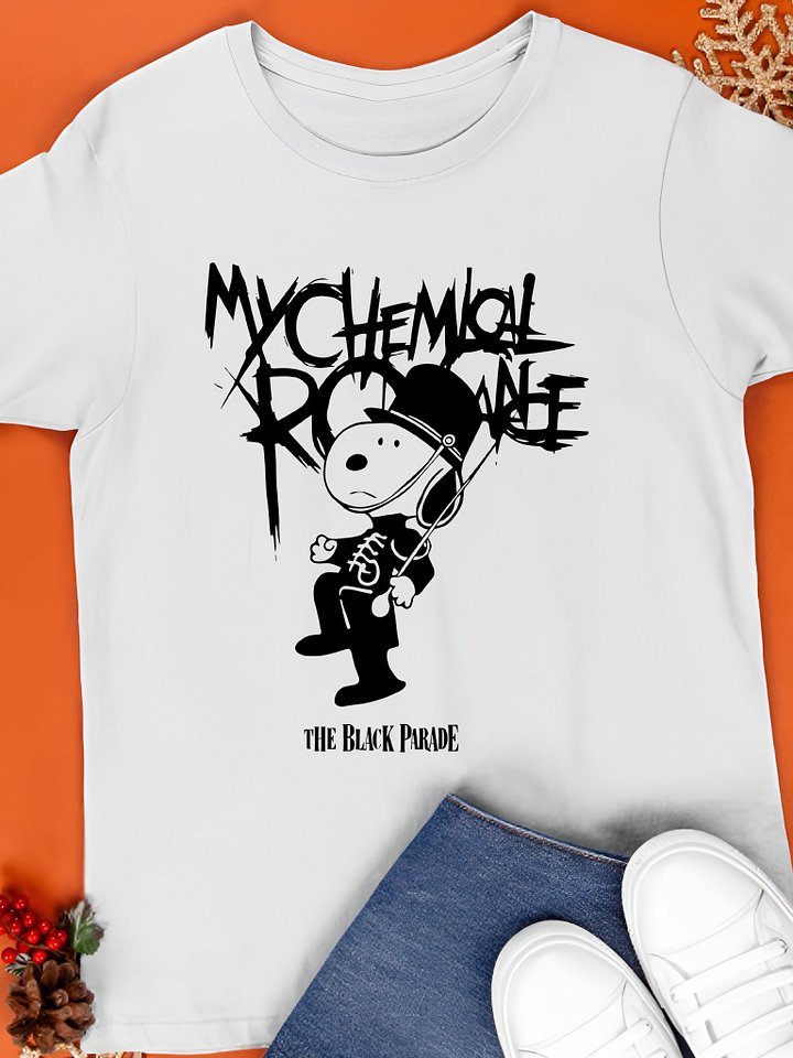 My Chemical Romance Snoopy Black Parade Shirt product image (1)