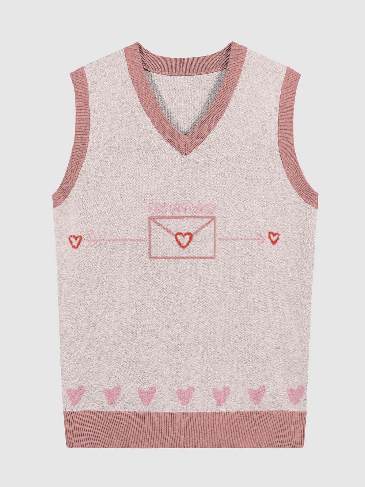 Letters On My Way Vest product image (1)