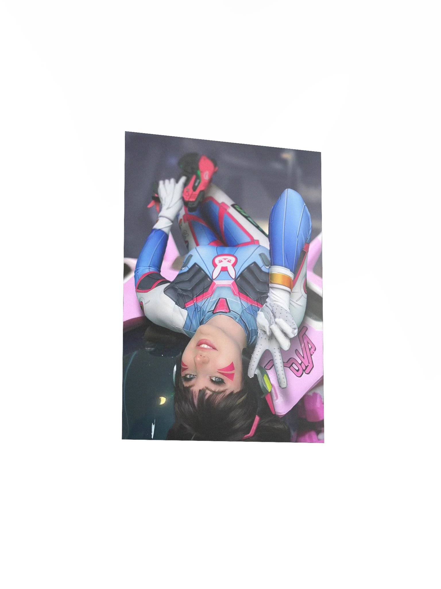 D.Va Cosplay Matte Poster product image (3)