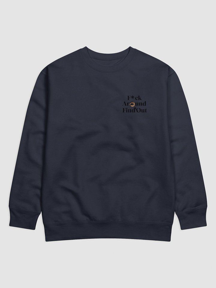 Eye-Catching 'F*ck Around Find Out' Sweatshirt product image (3)