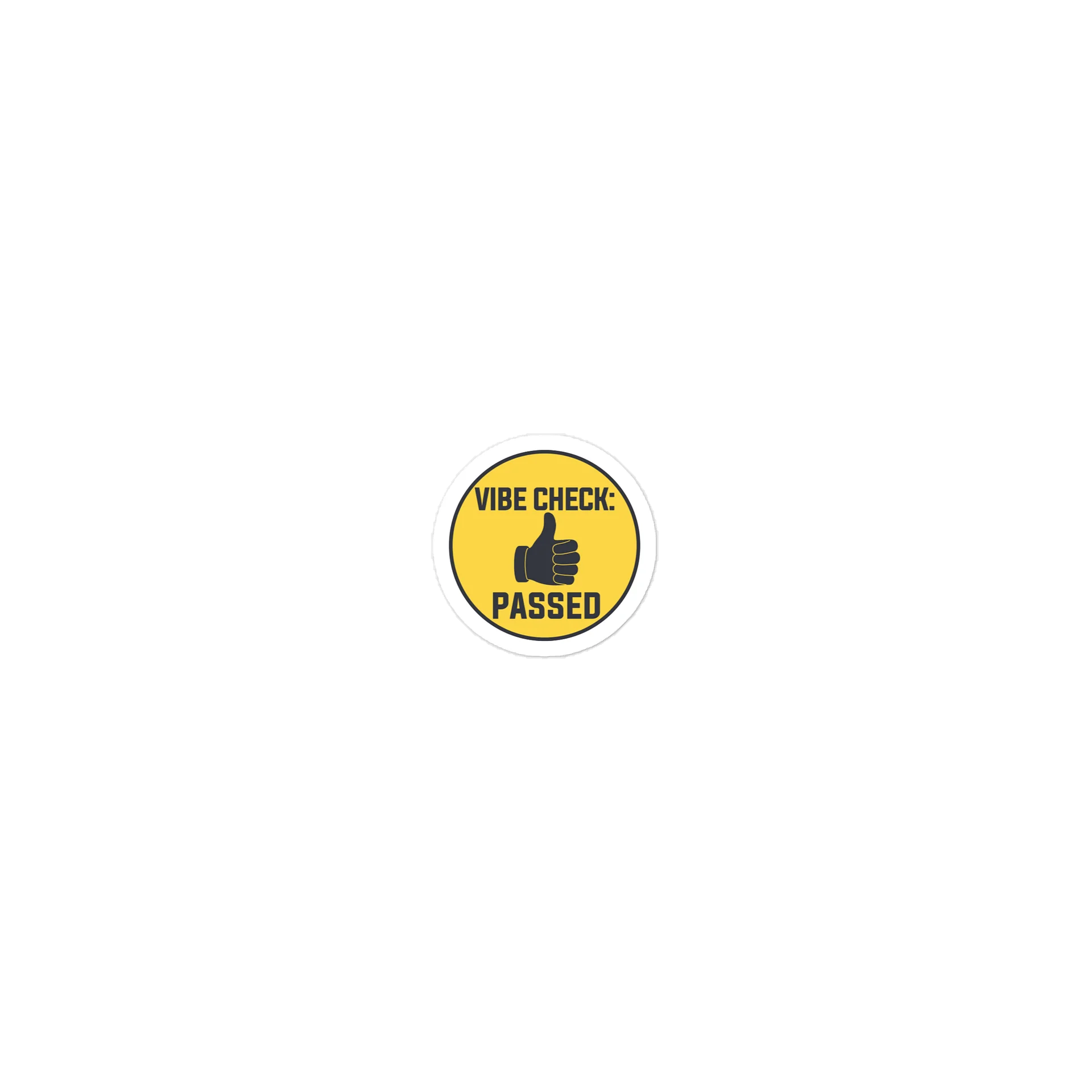 Vibe Check Sticker product image (1)