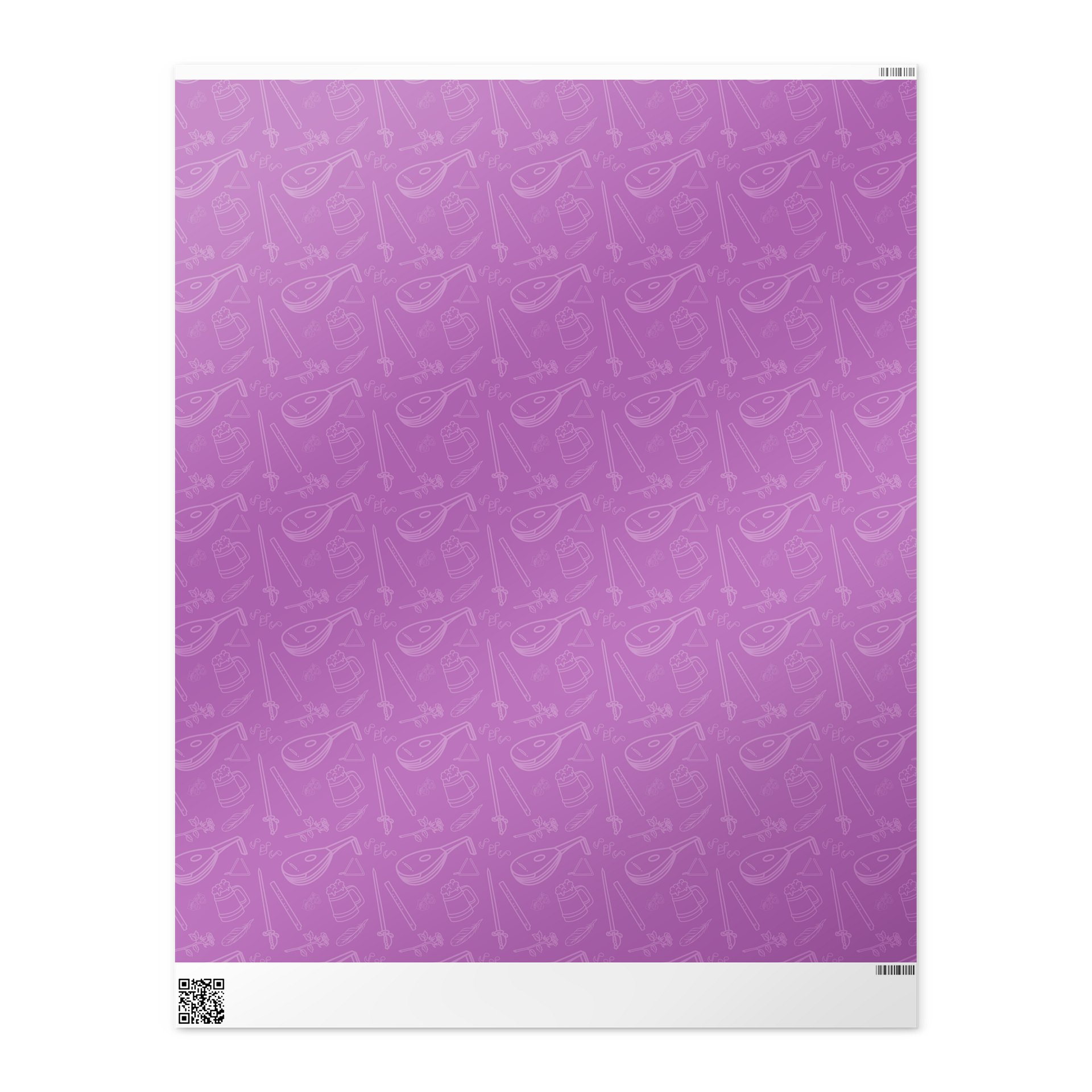 Bard Wrapping Paper (Subtle) product image (1)