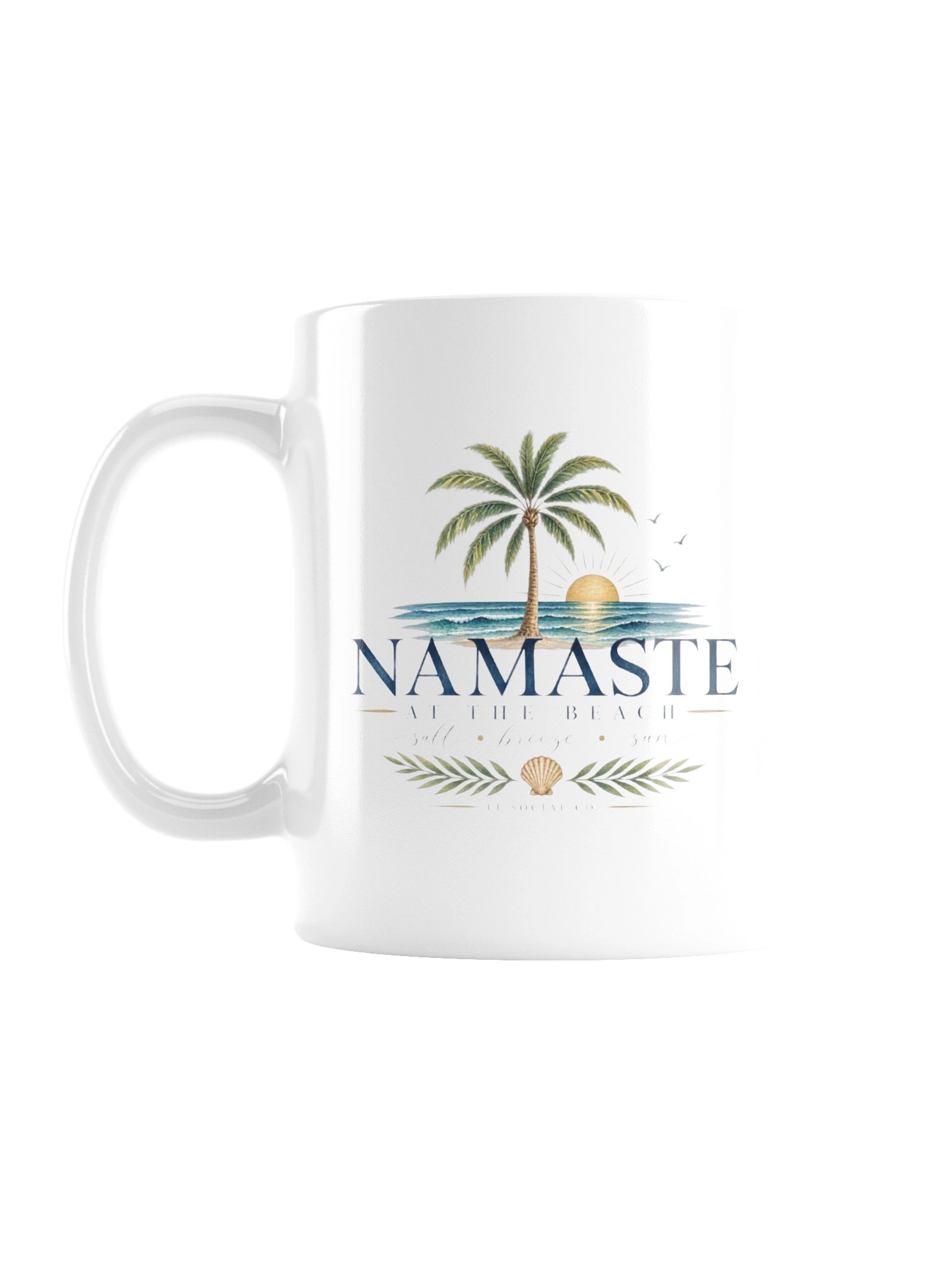 LL Social Co. Namaste at the Beach Mug product image (1)