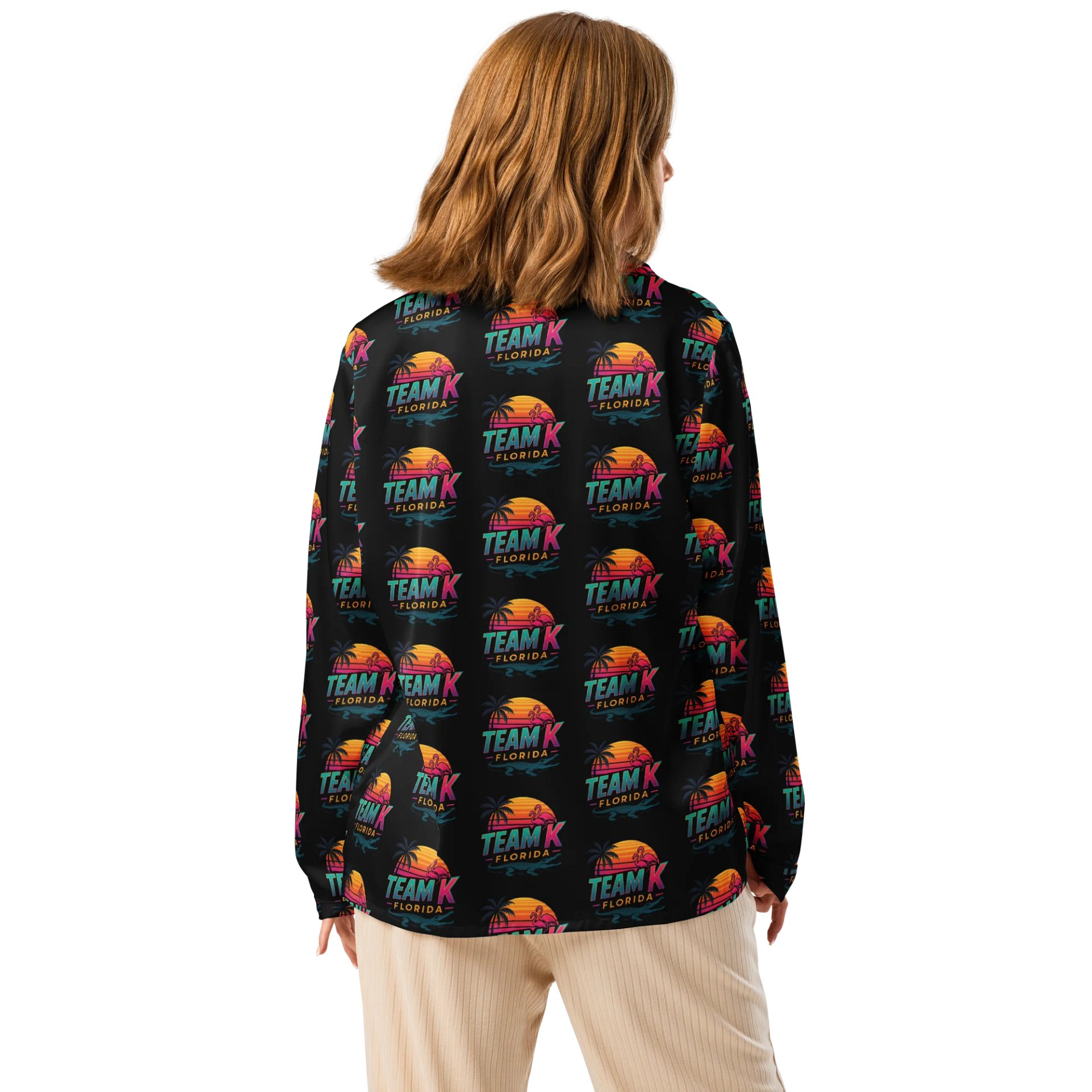 TEAM K CALIFORNIA Women's Long Sleeve Pajama Top product image (2)