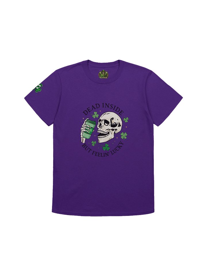St Paddys Day Dead Inside But Feelin Lucky product image (4)