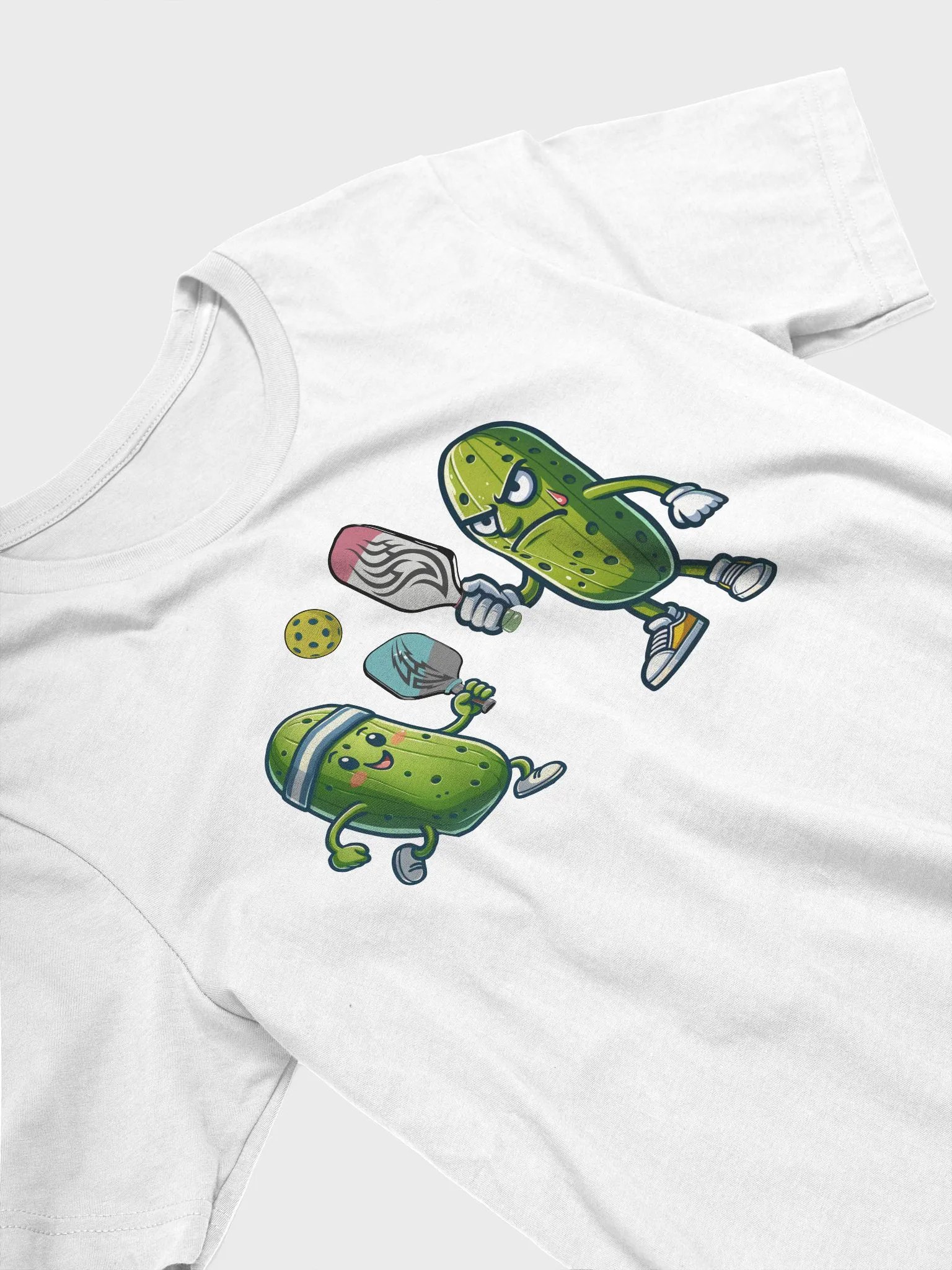 Pickleball Battle Whimsical Tee product image (2)