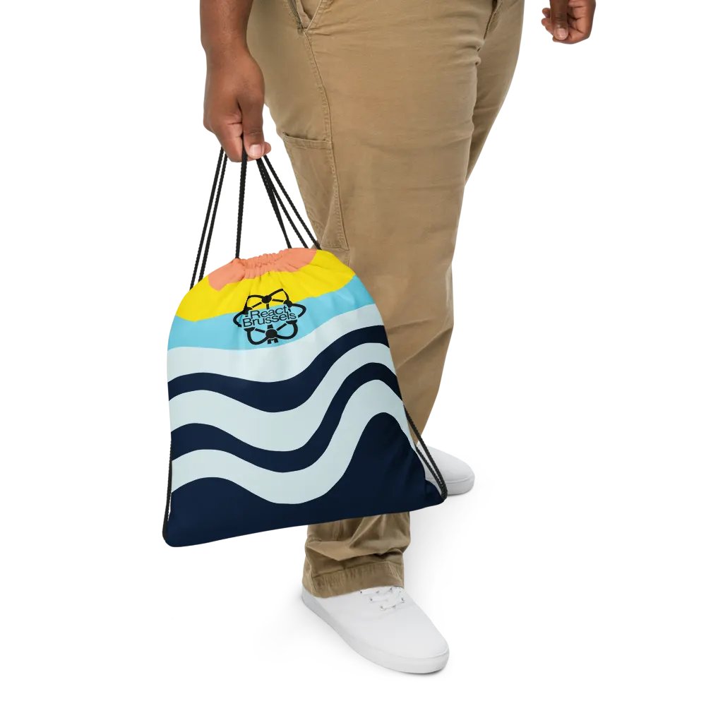 RB All-Over Print Drawstring Bag Colors product image (5)
