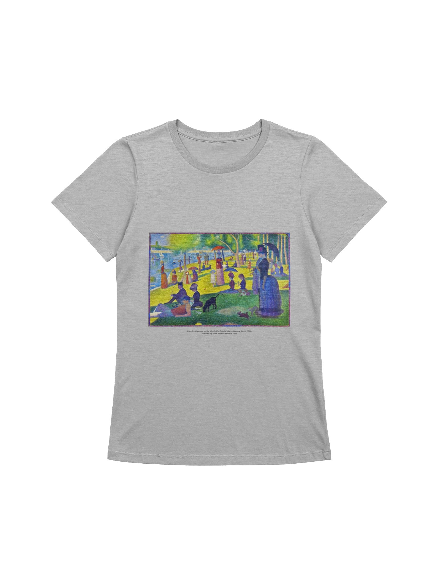 A Sunday Afternoon on the Island of La Grande Jatte — Women's T-Shirt product image (1)